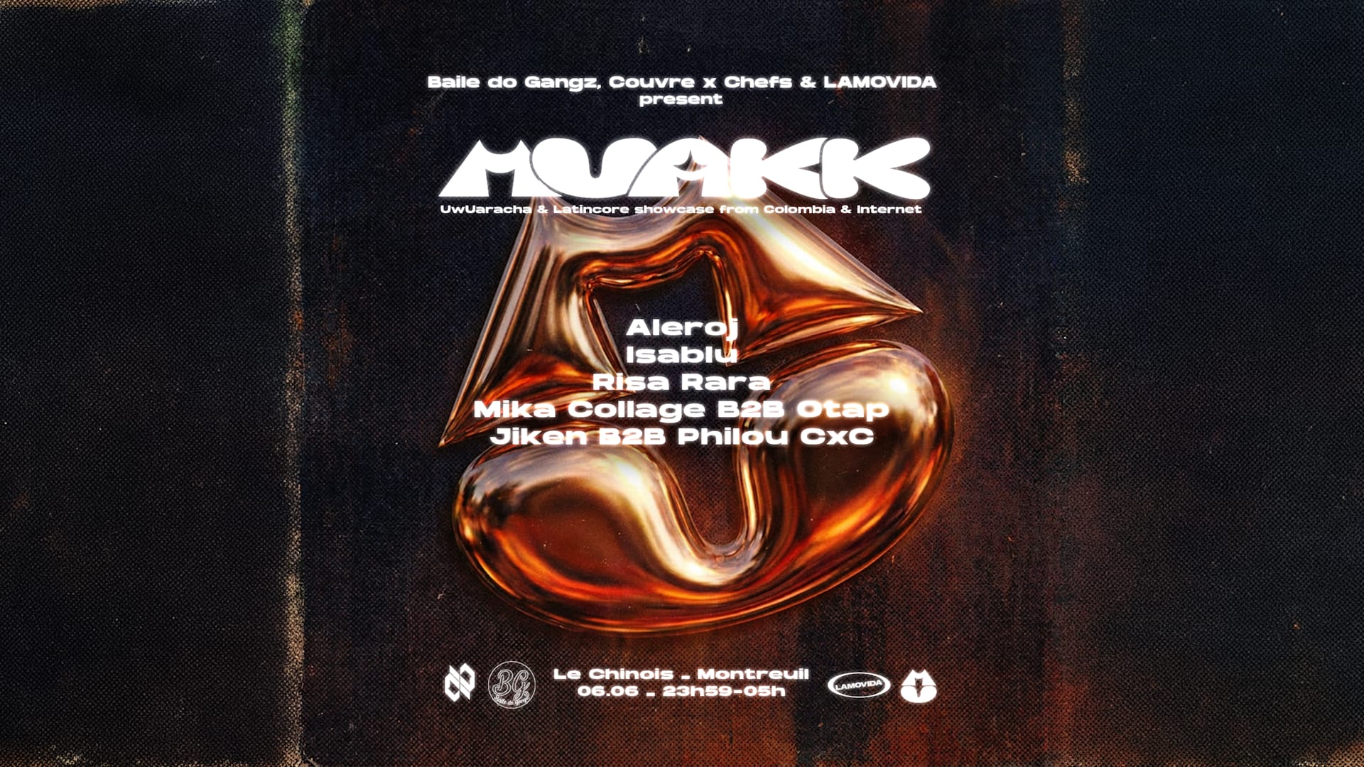 Muakk Showcase + Risa Rara By Bdg // CXC // Lamovida