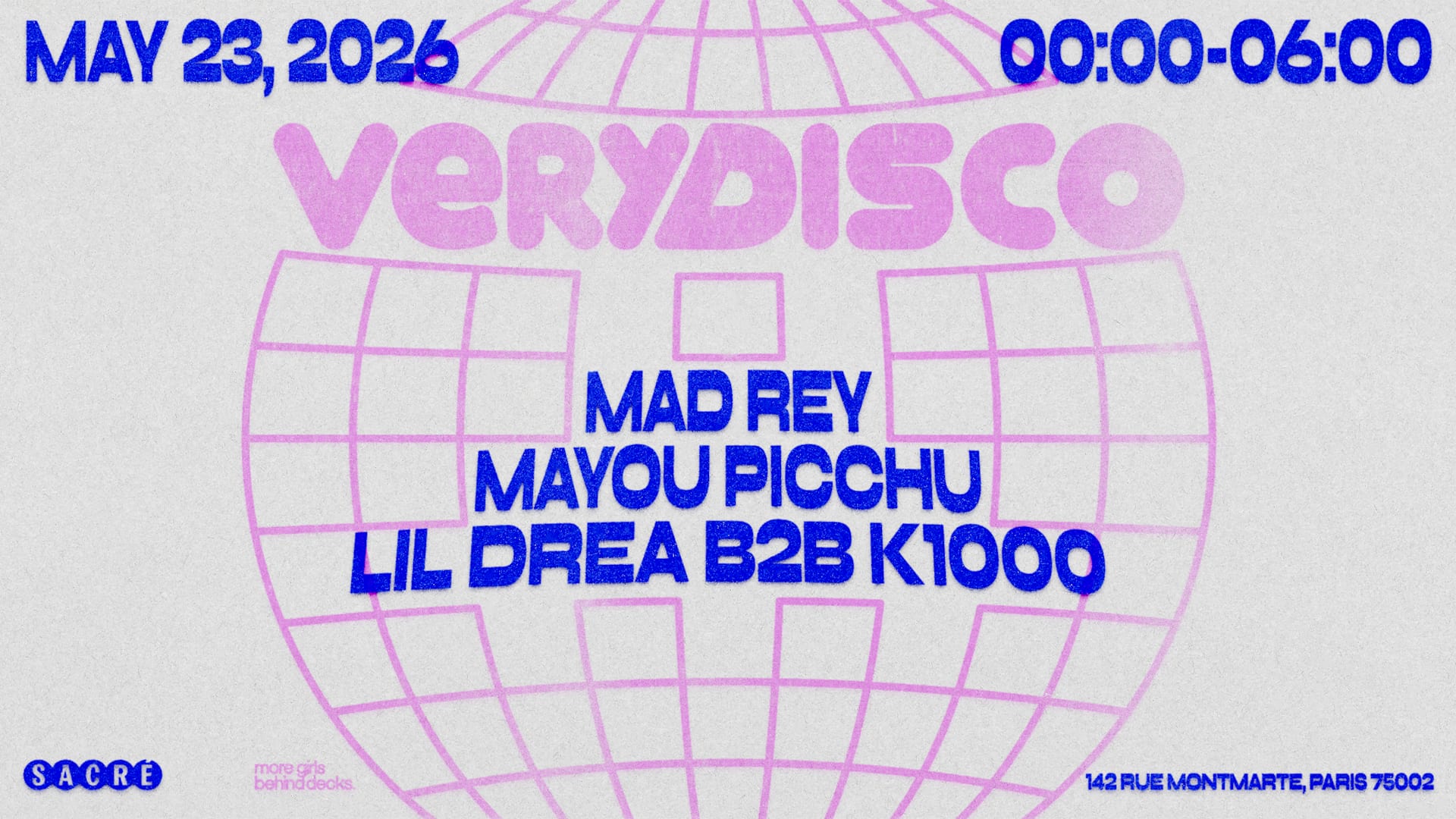 Sacré Présente : The Very Disco Ball #4 By Mayou Picchu