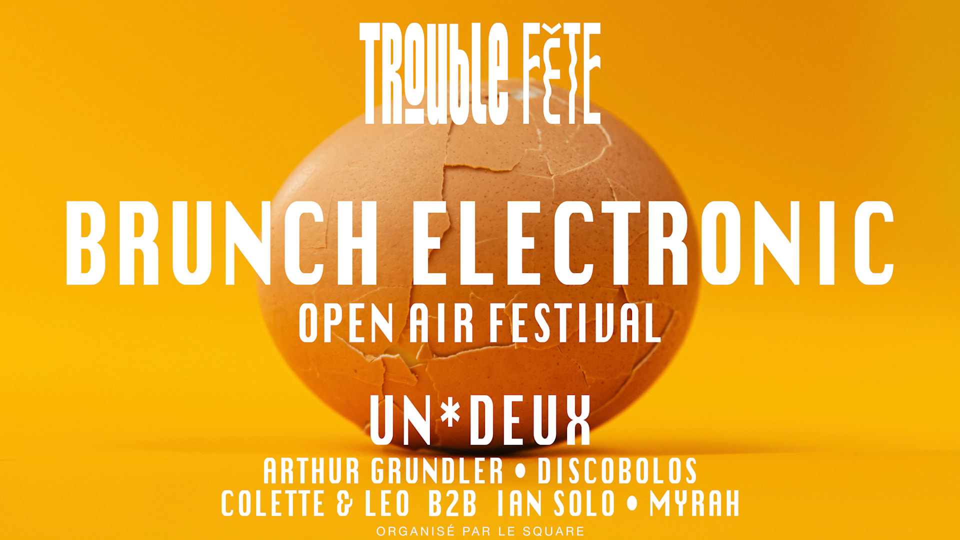 Trouble Fête • Brunch Electronique (Open Air)