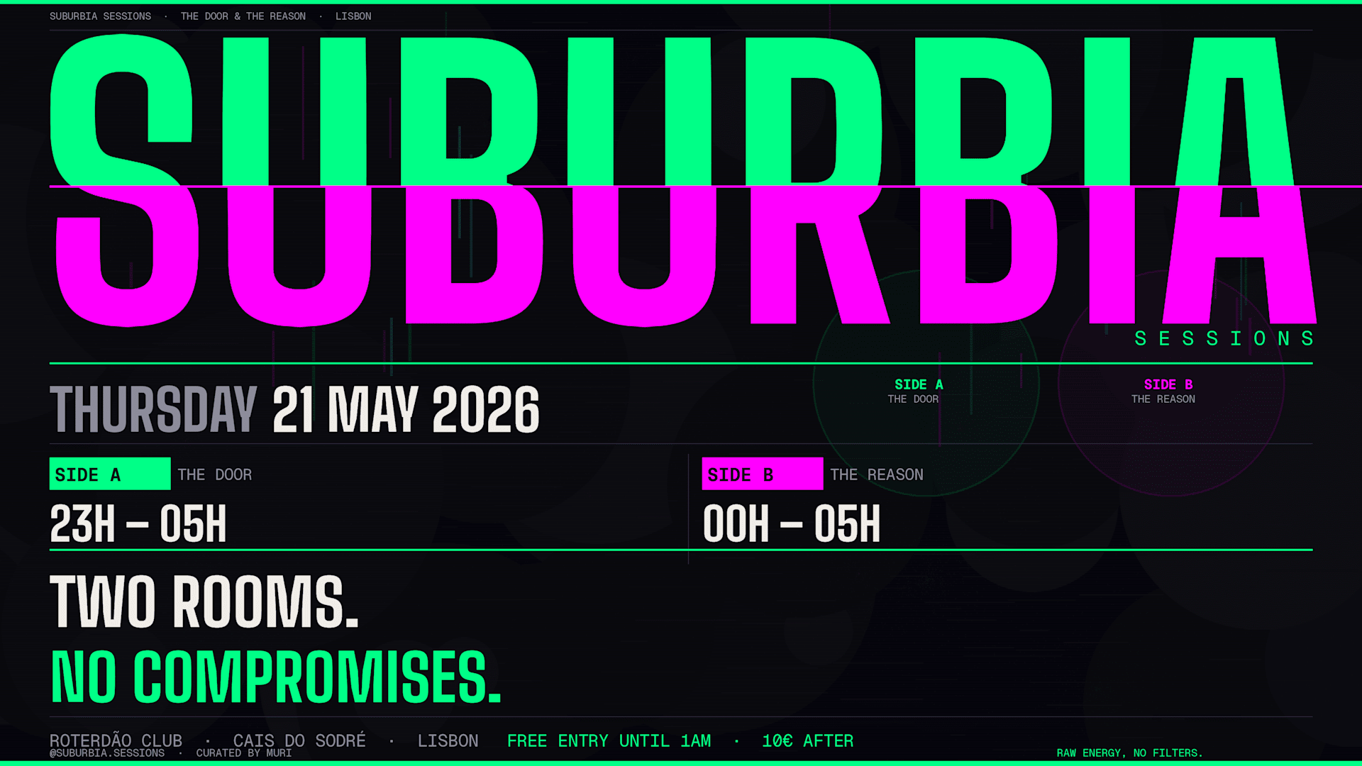 Suburbia Sessions - Two Rooms. No Compromises