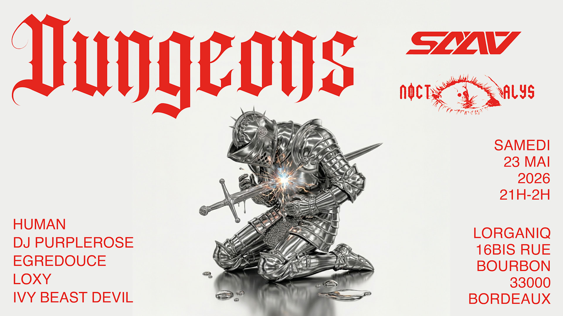 Dungeons : Saav X Noctalys
