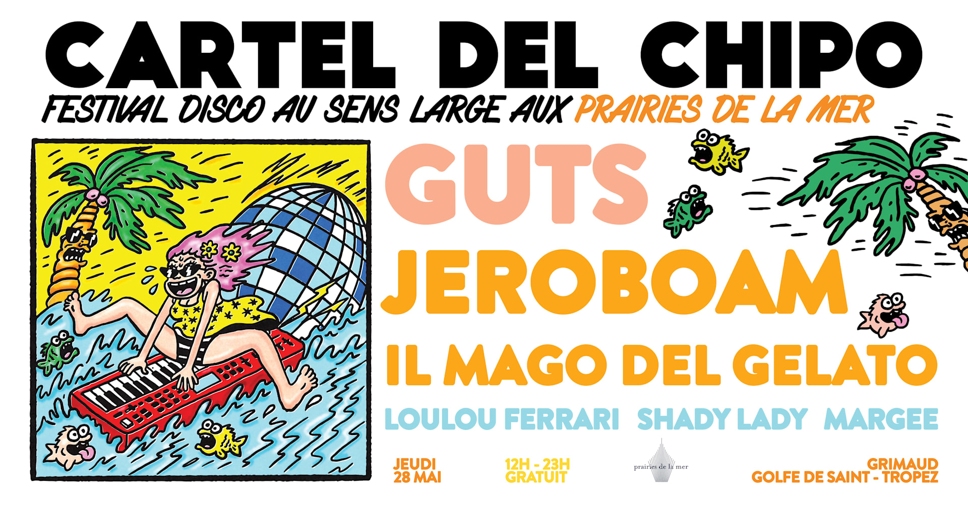 Cartel Del Chipo X Prairies De La Mer : Guts + Live & Dj Set