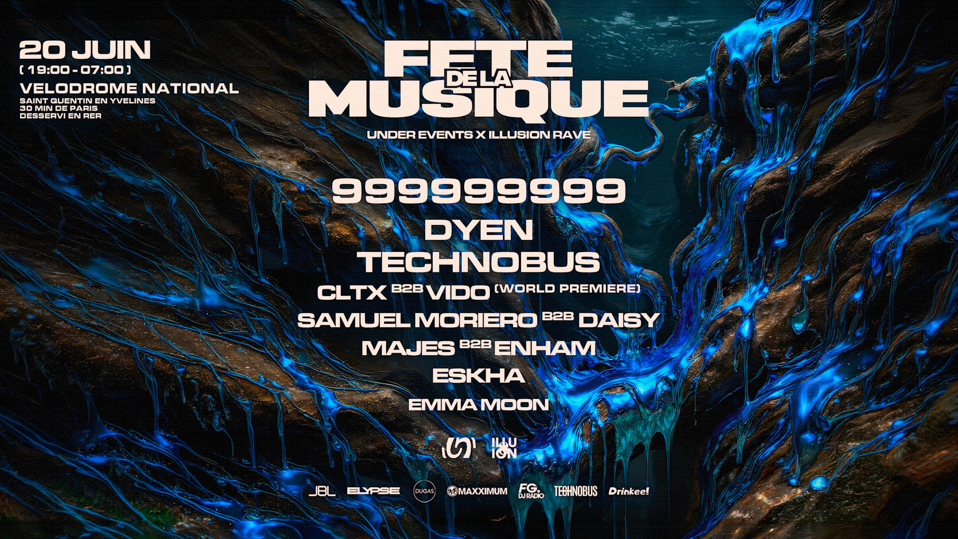 Illusion Rave X Under Events : Fête De La Musique 2026