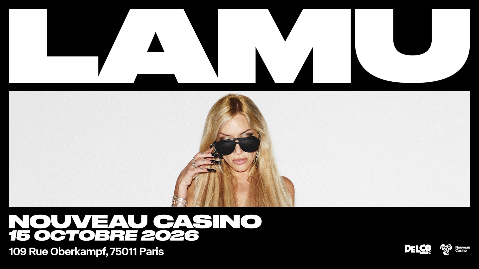 Lamu Au Nouveau Casino + 1ère Partie Maxence Alexandre