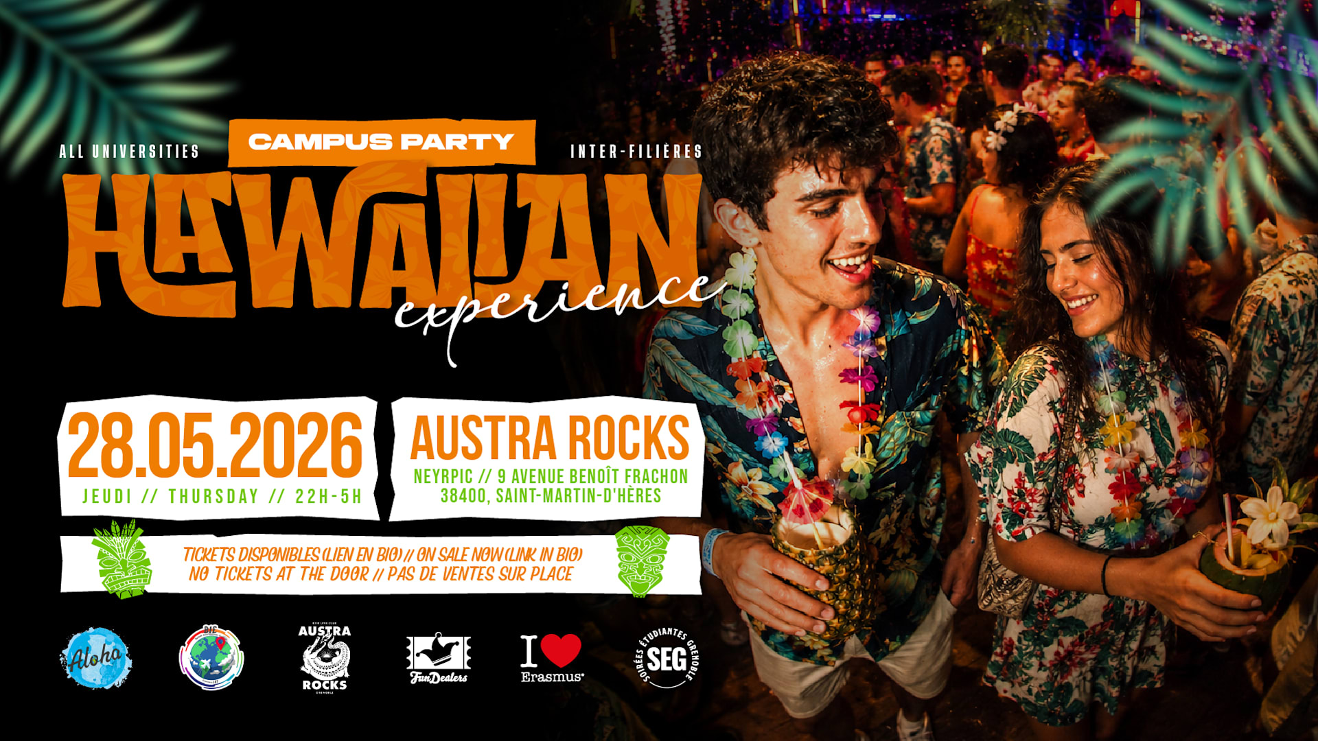 Campus Party - Hawaiian Experience @ Austra Rocks