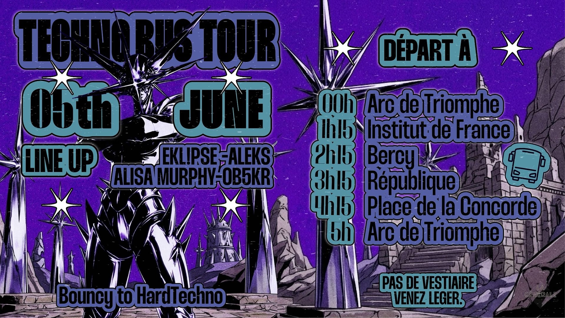 Techno Bus La Générale