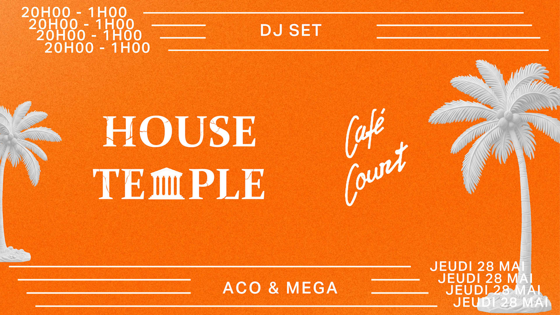 House Temple Dj Set - Cafe Court