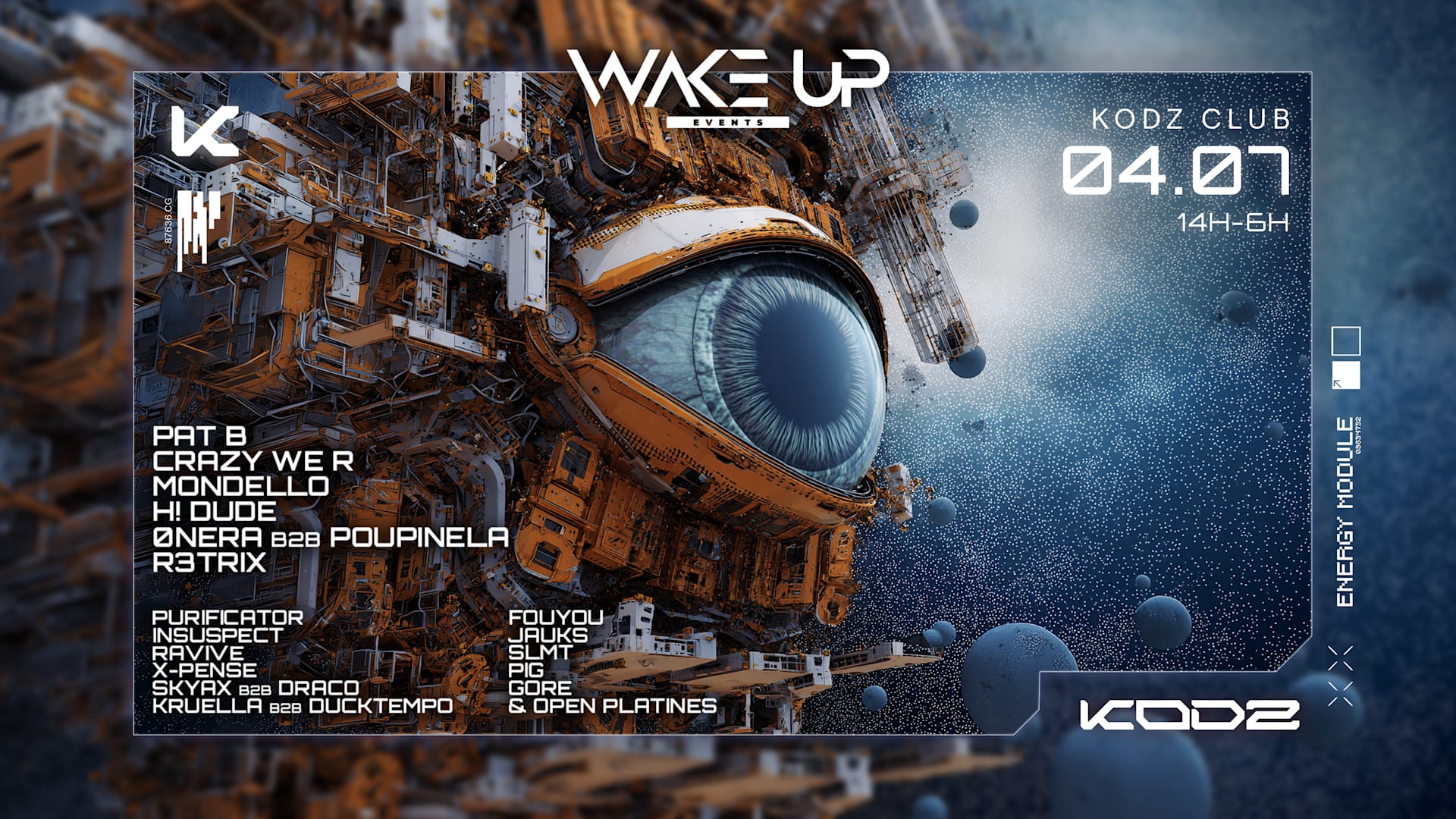 Kodz Open Air X Wake Up (Day + Night)