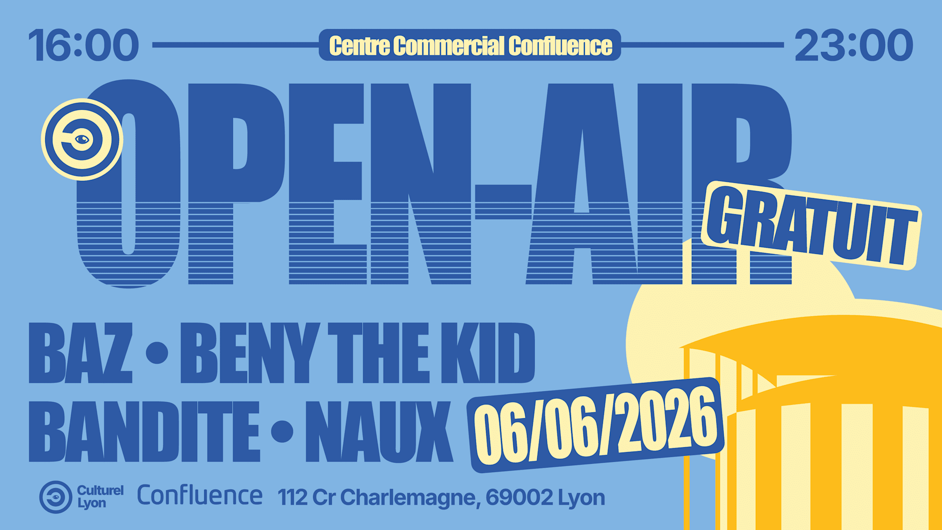 Openair - Culturel Lyon X Confluence