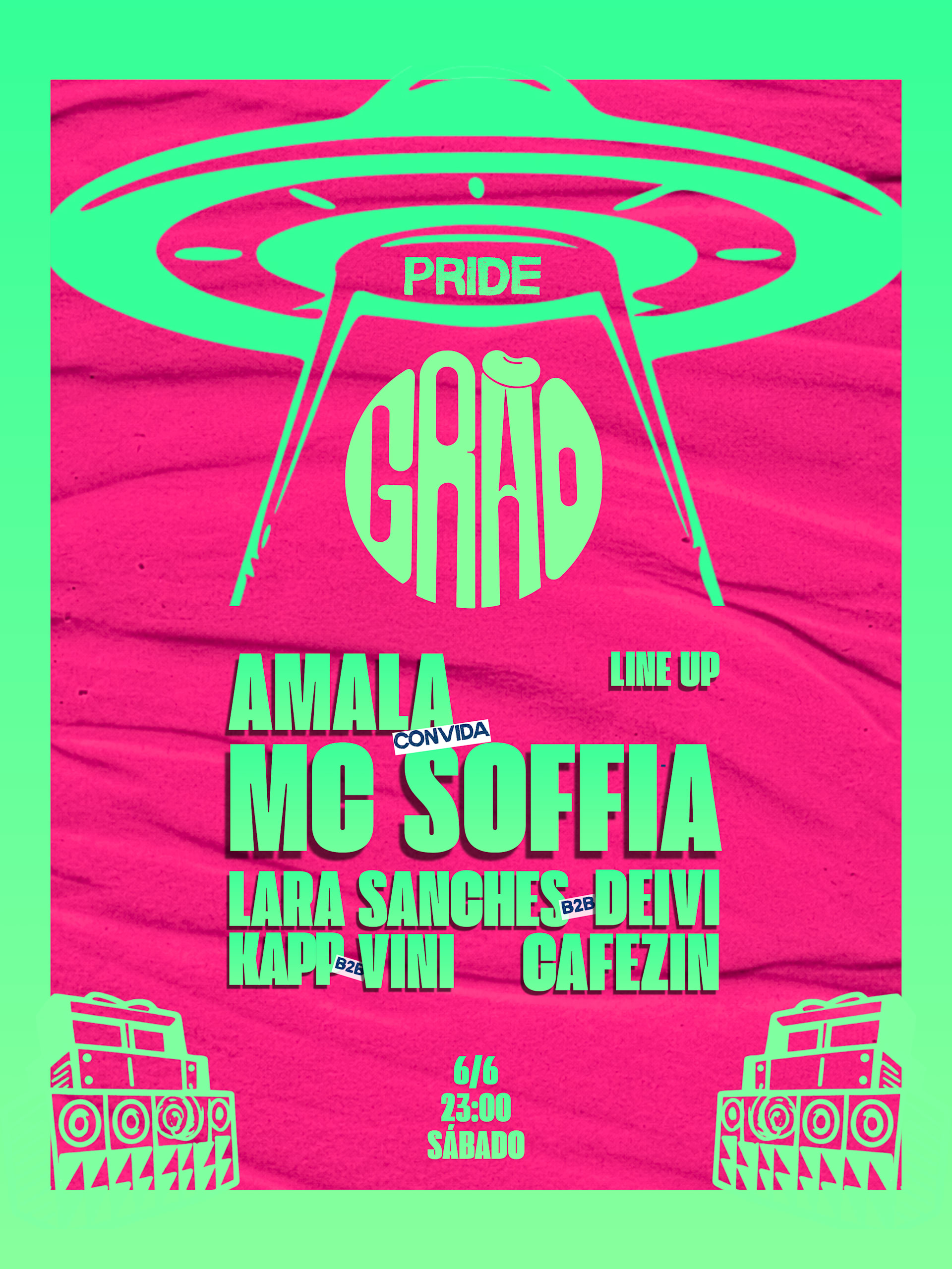 Grão #2 Pride: Soundsystem | Amala Part. MC Soffia
