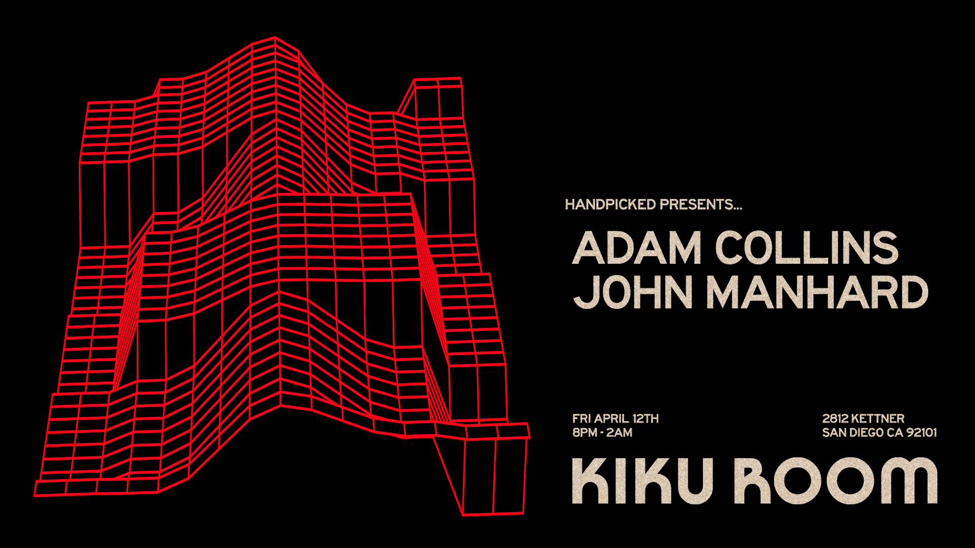 Handpicked Presents..Adam Collins + John Manhard