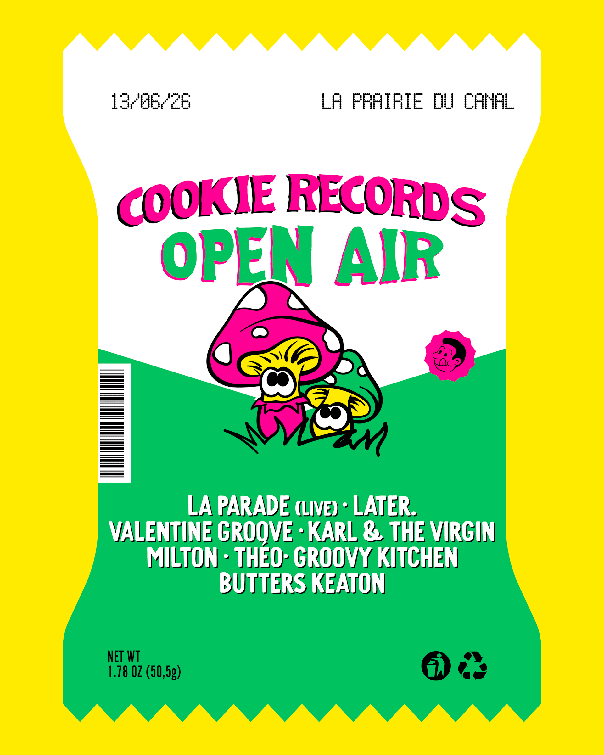Open Air ~ Cookie Records À La Prairie