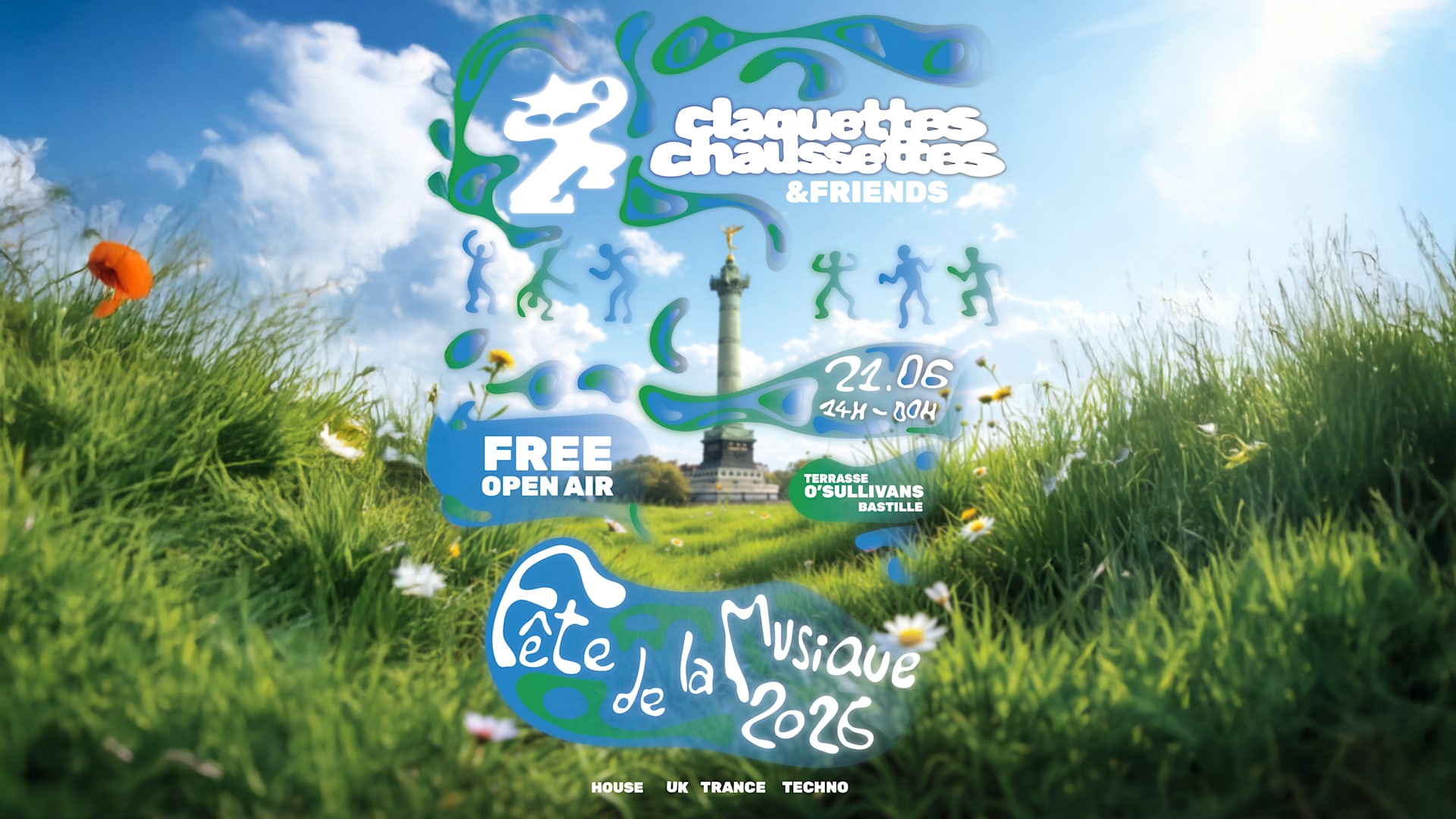 Fête De La Musique 2026 - Claquettes Chaussettes [Open Air]
