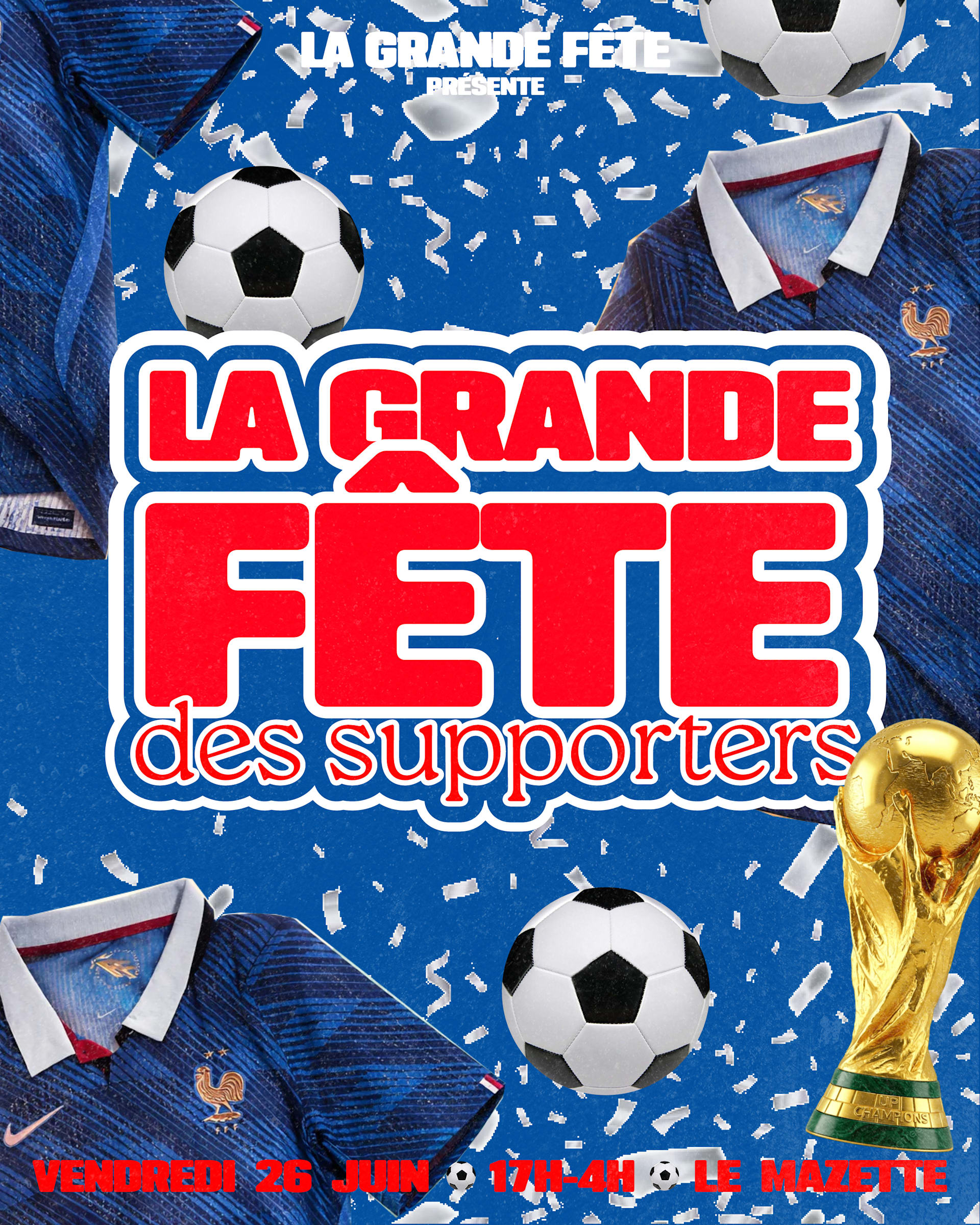 La Grande Fête Des Supporteers : France - Norvège & Fête !