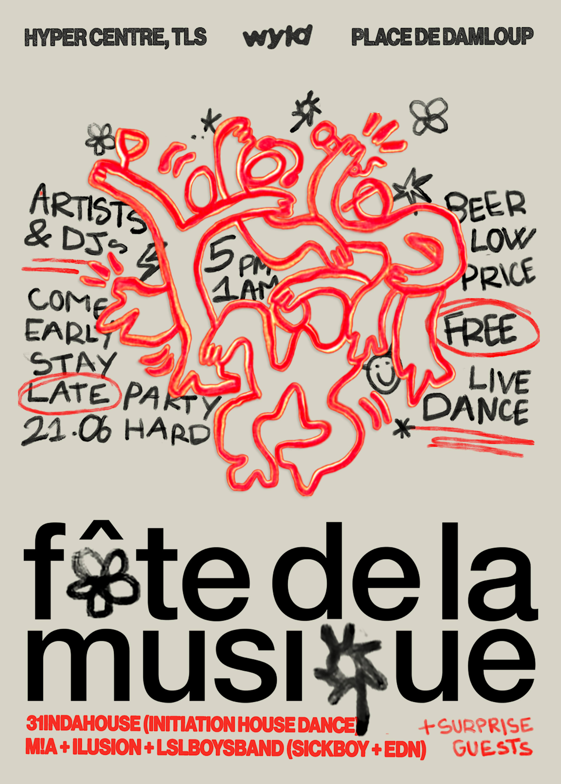 Fête De La Musique 2026 · Free Open-Air @Toulouse Centre