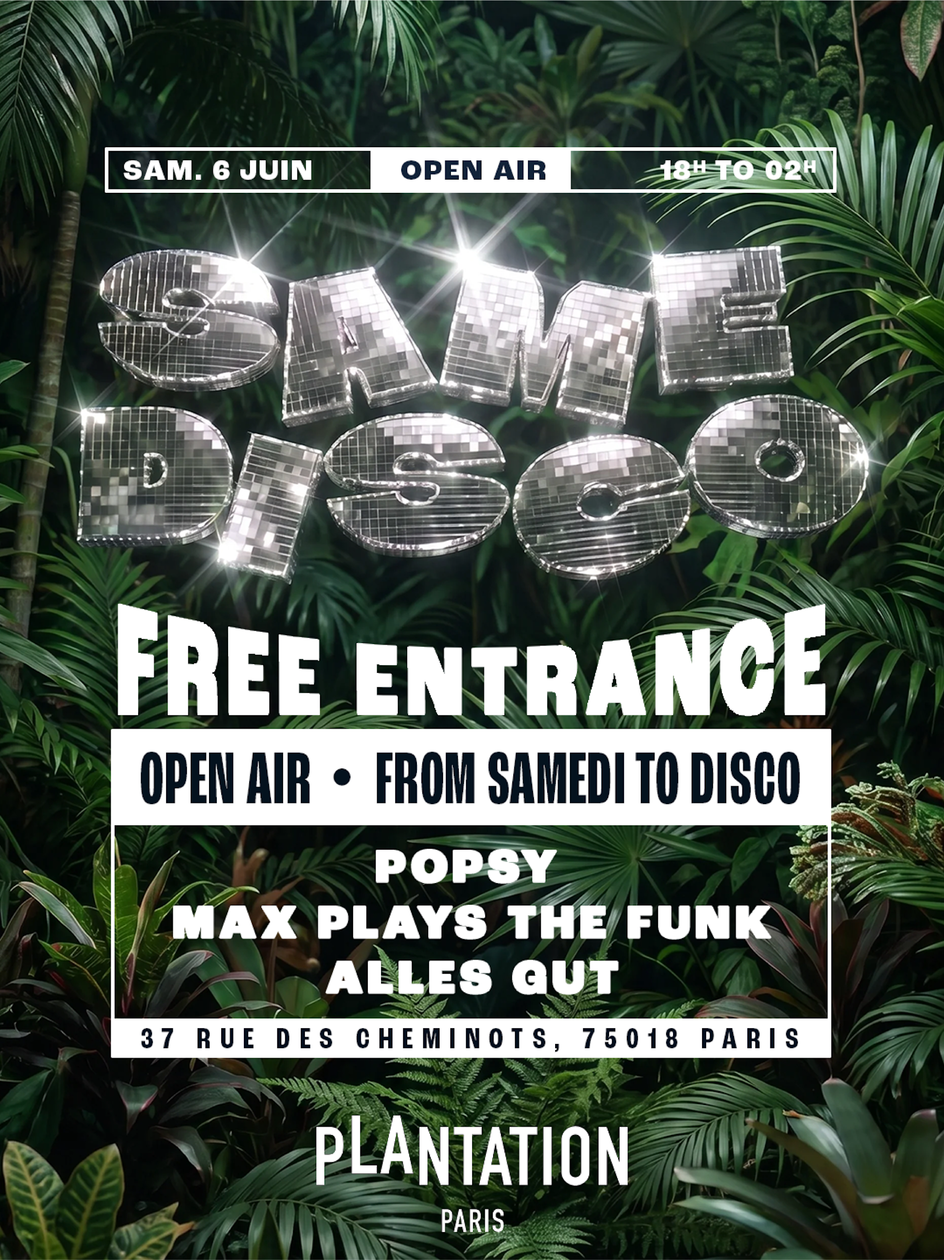 Samedisco : Rooftop Party