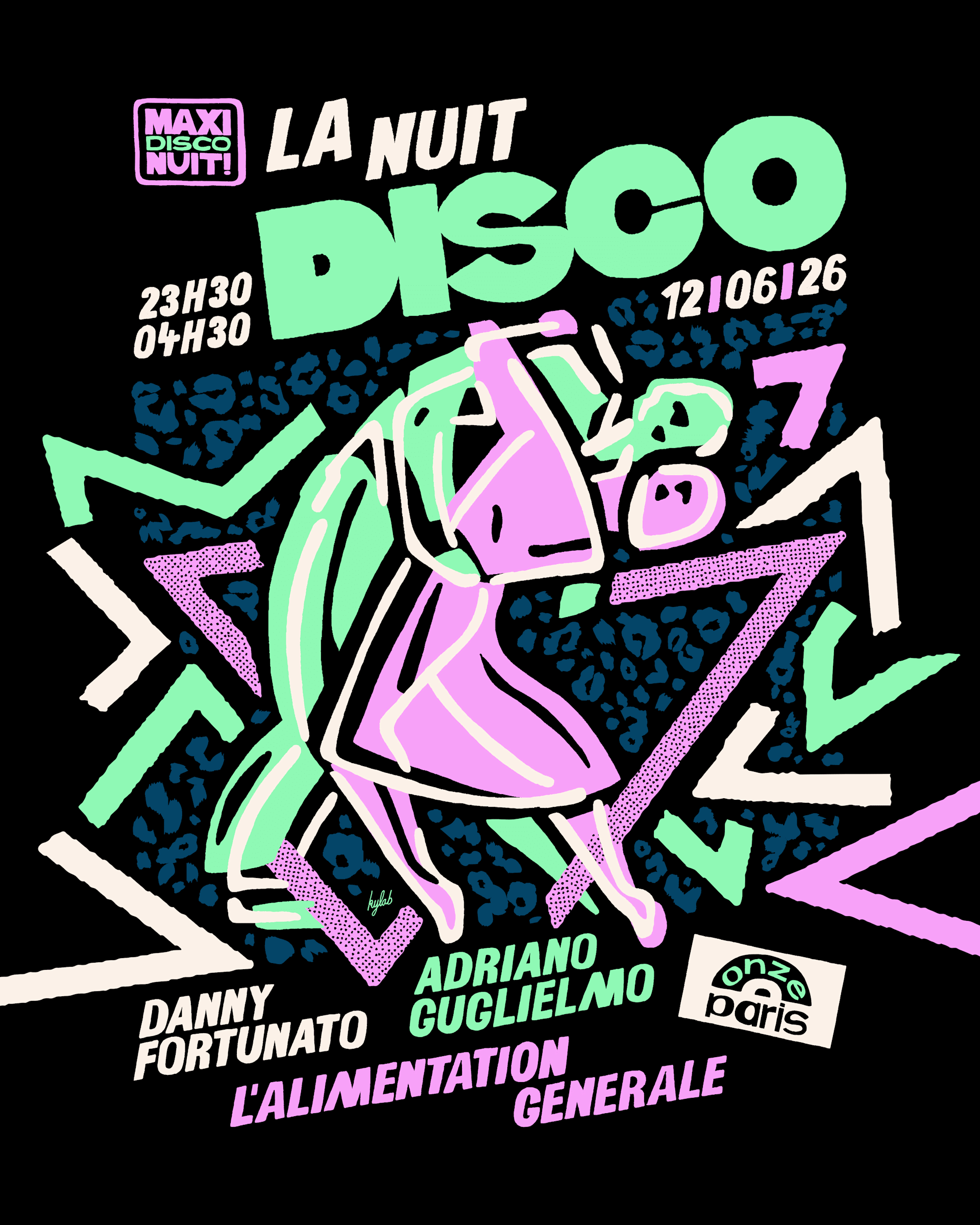 La Nuit Disco - Disco, Boogie, World Grooves 100% Vinyl