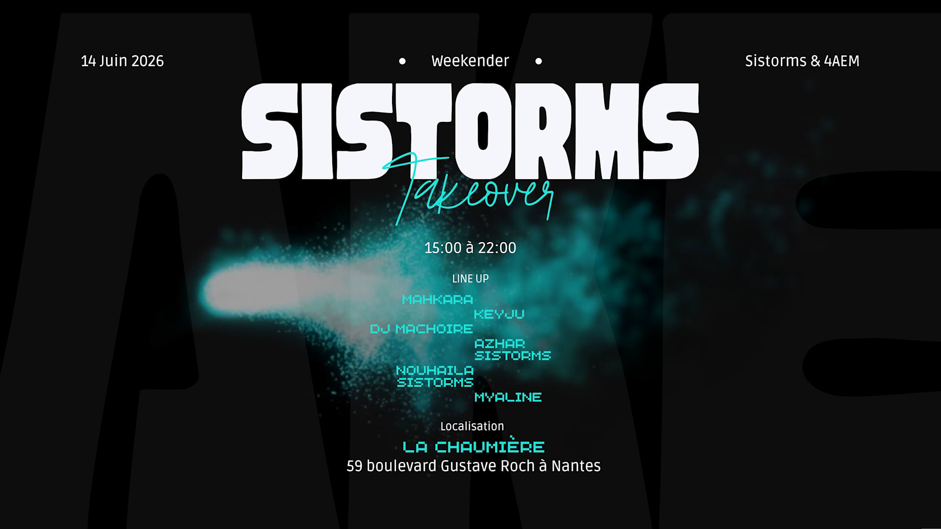Sistorms Takeover Air Edition - Prix Libre