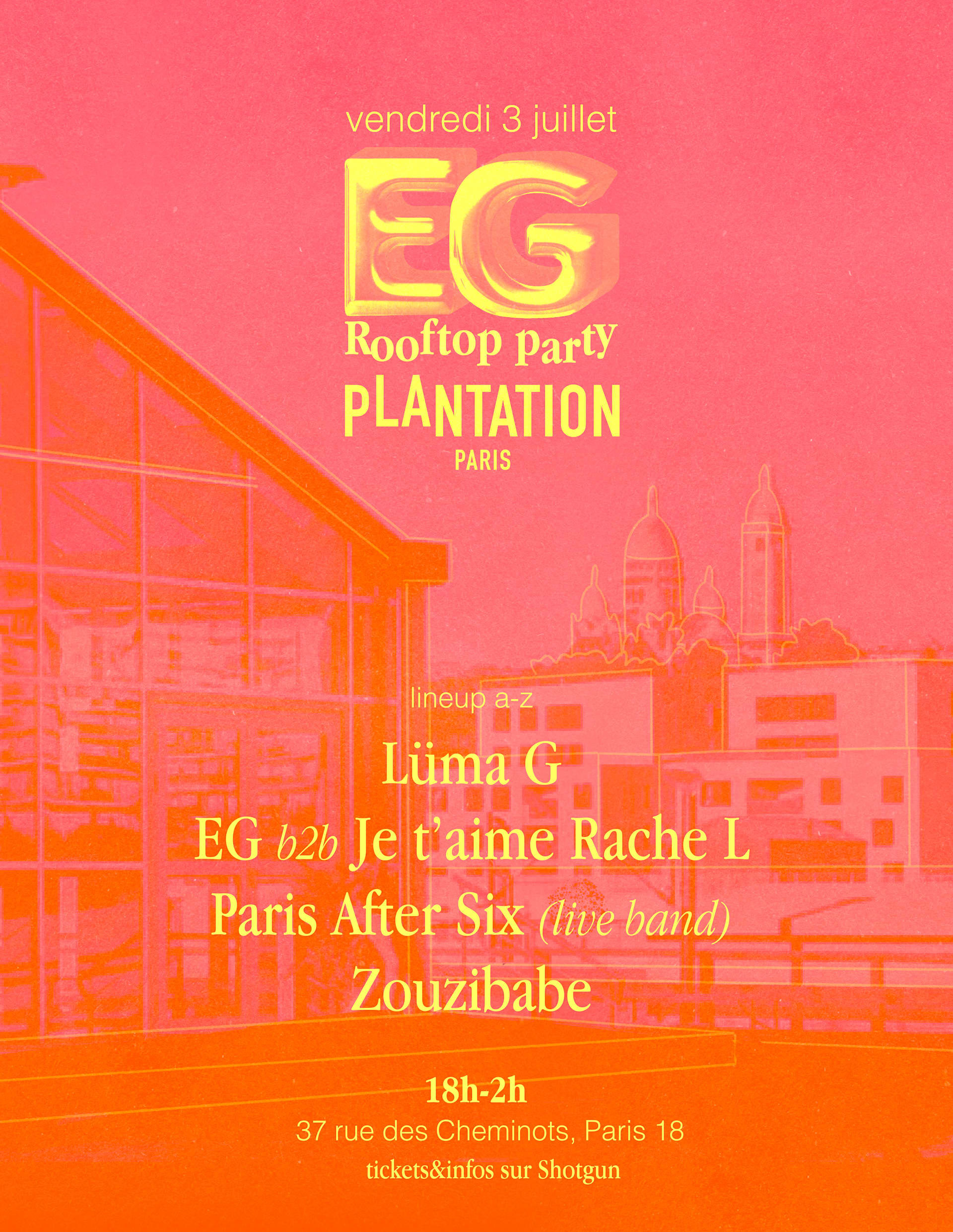 Eg : Rooftop Party
