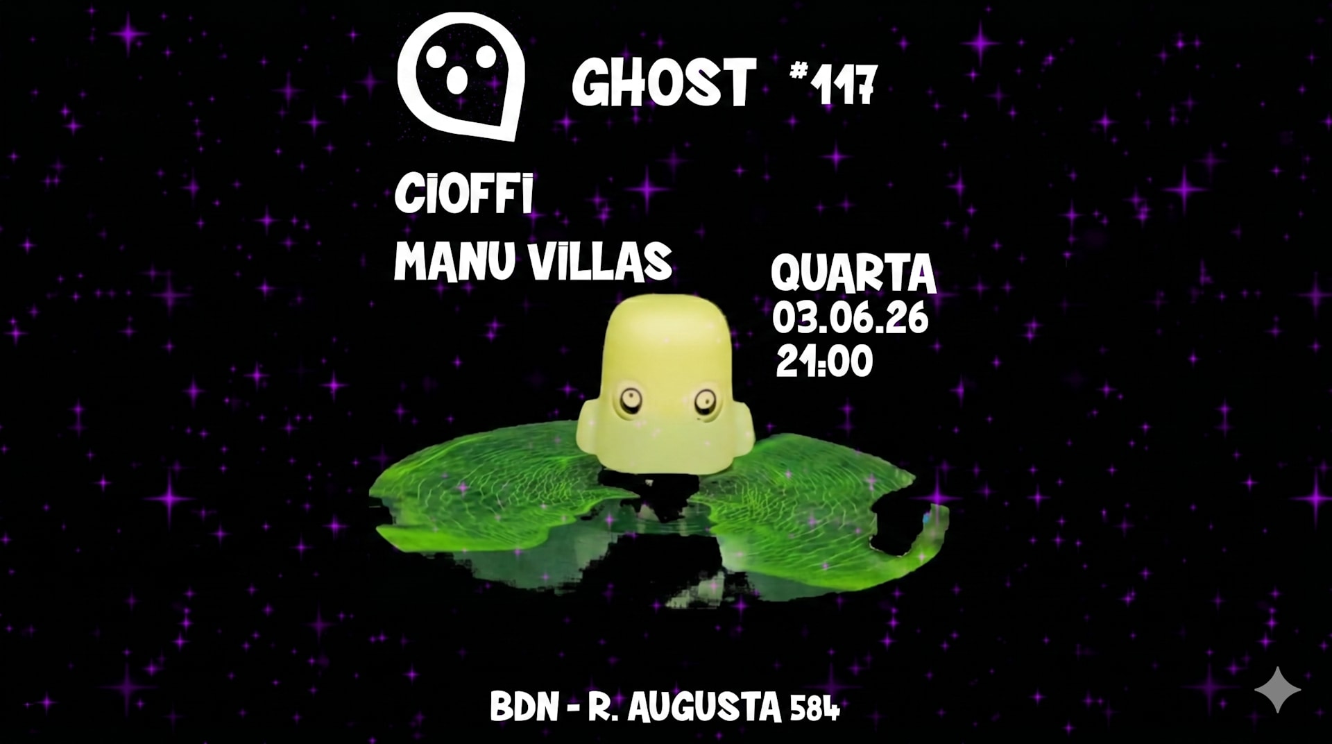 Ghost #117 — Cioffi, Manu Villas