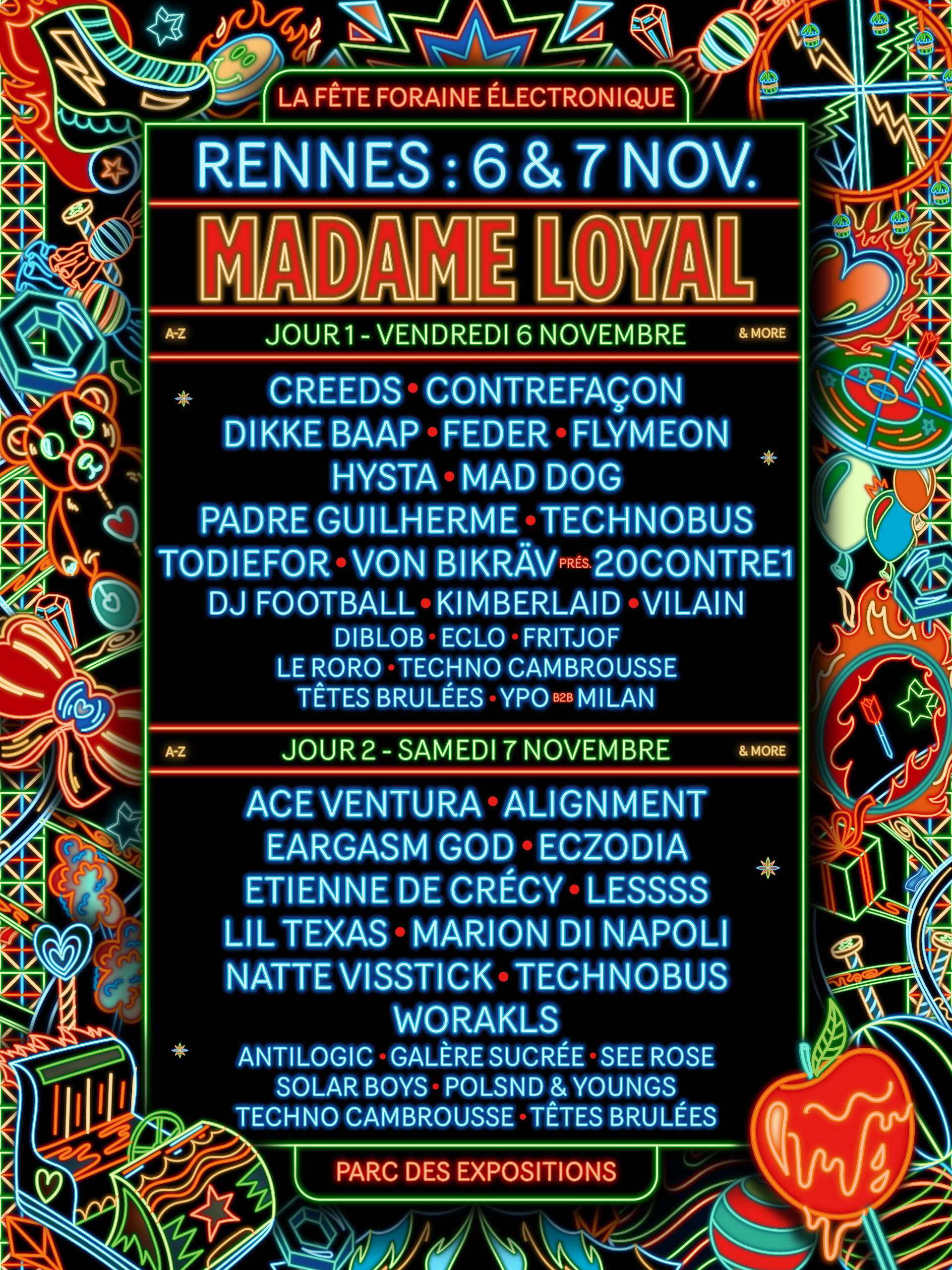 Madame Loyal Rennes : 6 & 7 Novembre