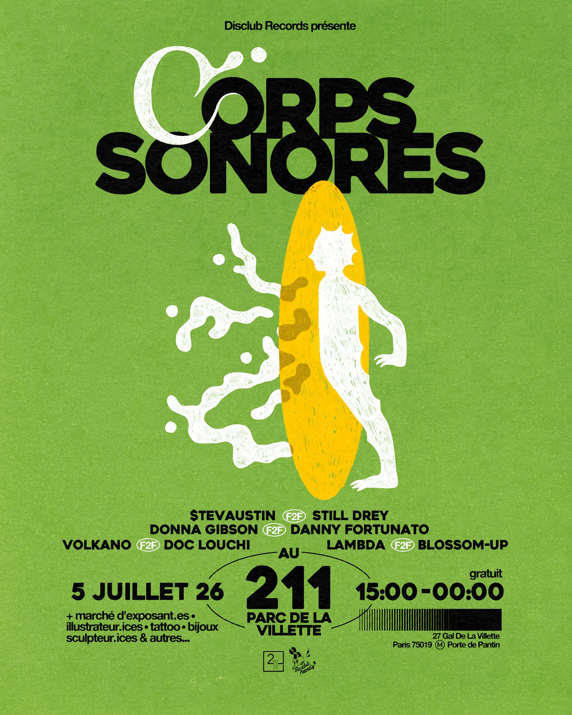 Corps Sonores - Disclub Records