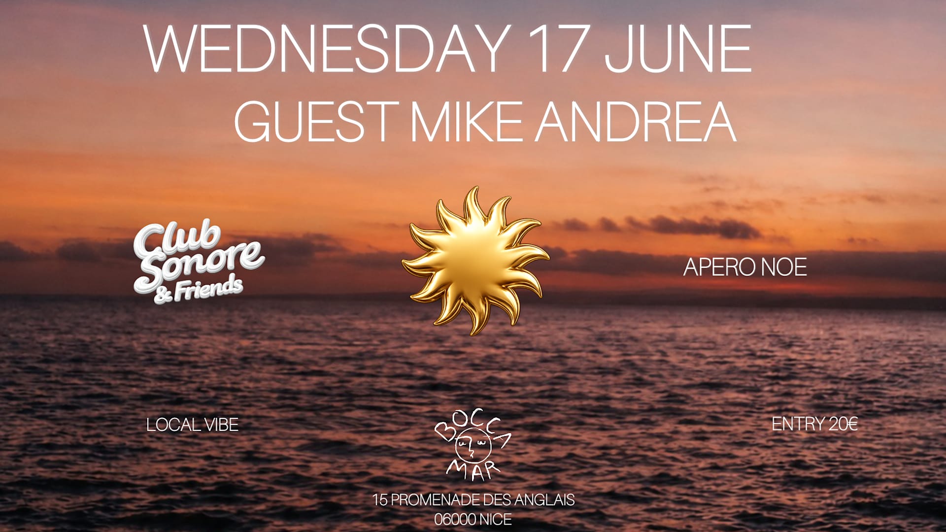 Club Sonore & Friends X Guest Mike Andrea