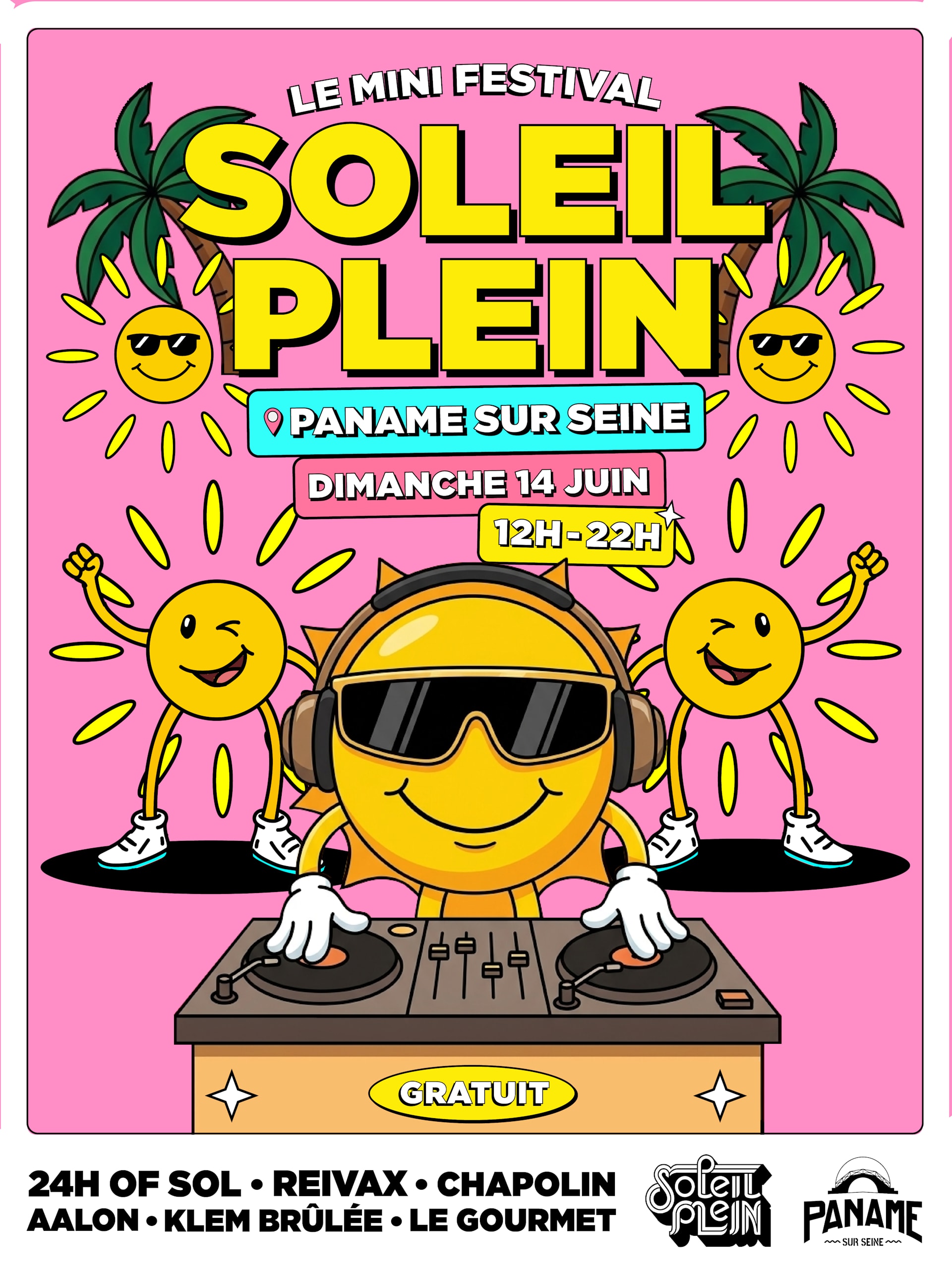 Soleil Plein Invite : Aalon, Klem Brûlée, Le Gourmet