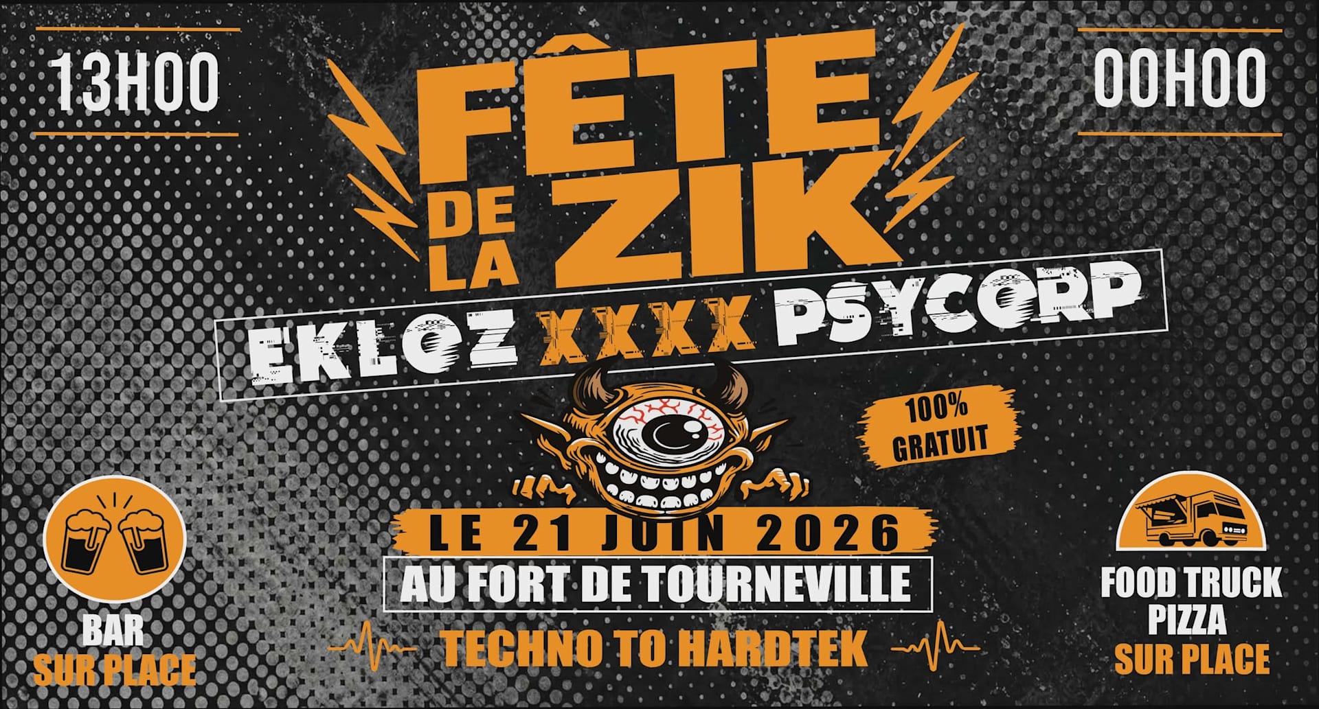 Fête De La Zik #2 - Ekloz & Psy-Corp
