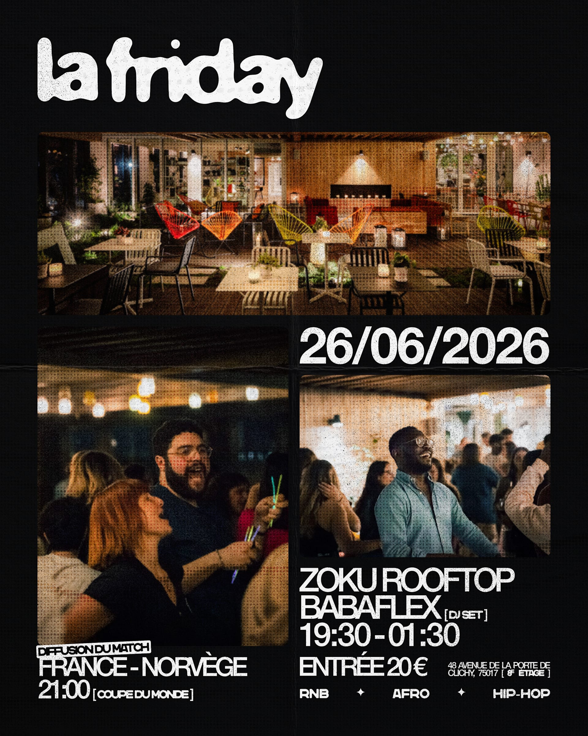 La Friday X Babaflex - Rooftop Edition