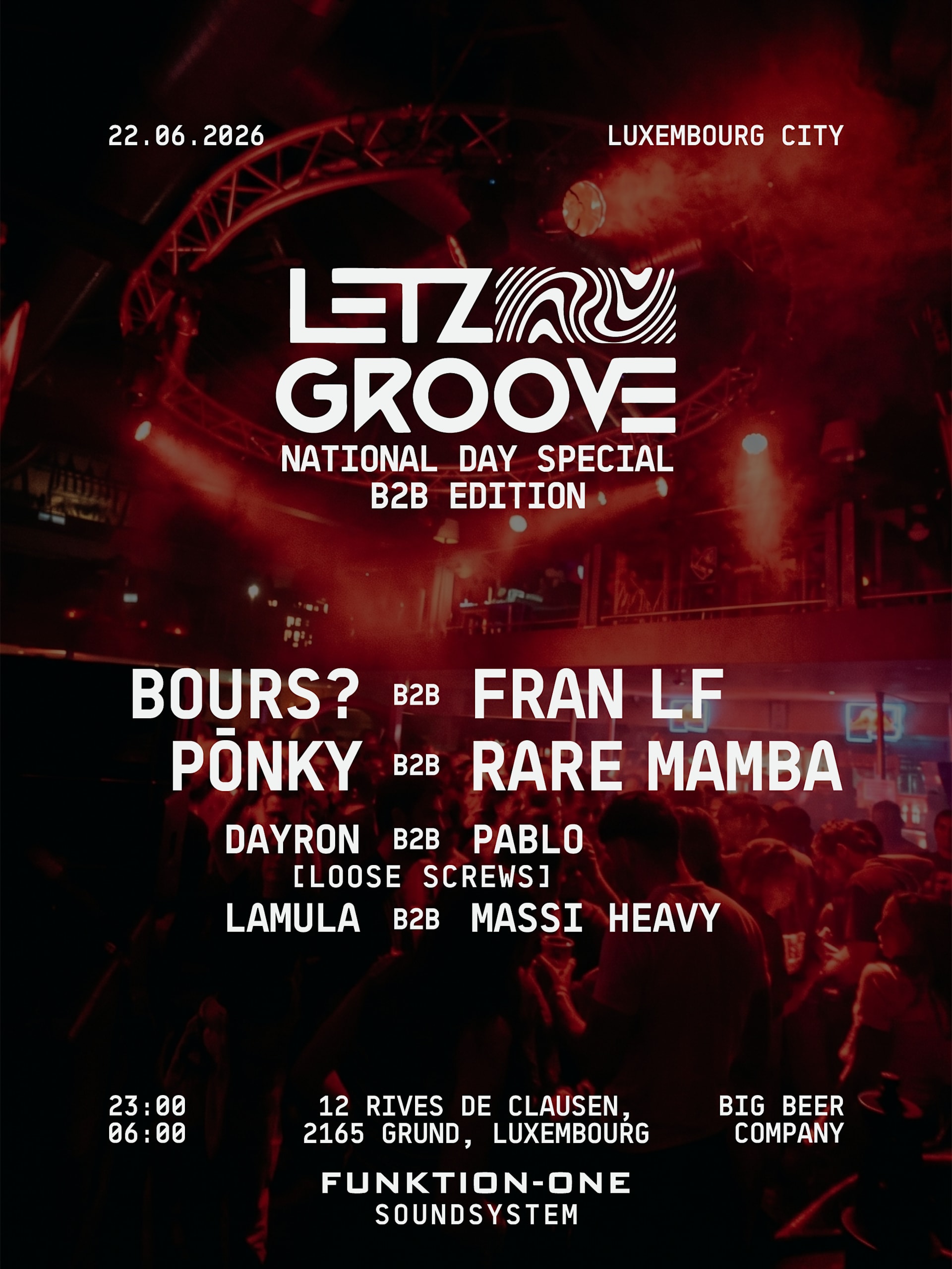 Letz Groove National Day B2b Edition