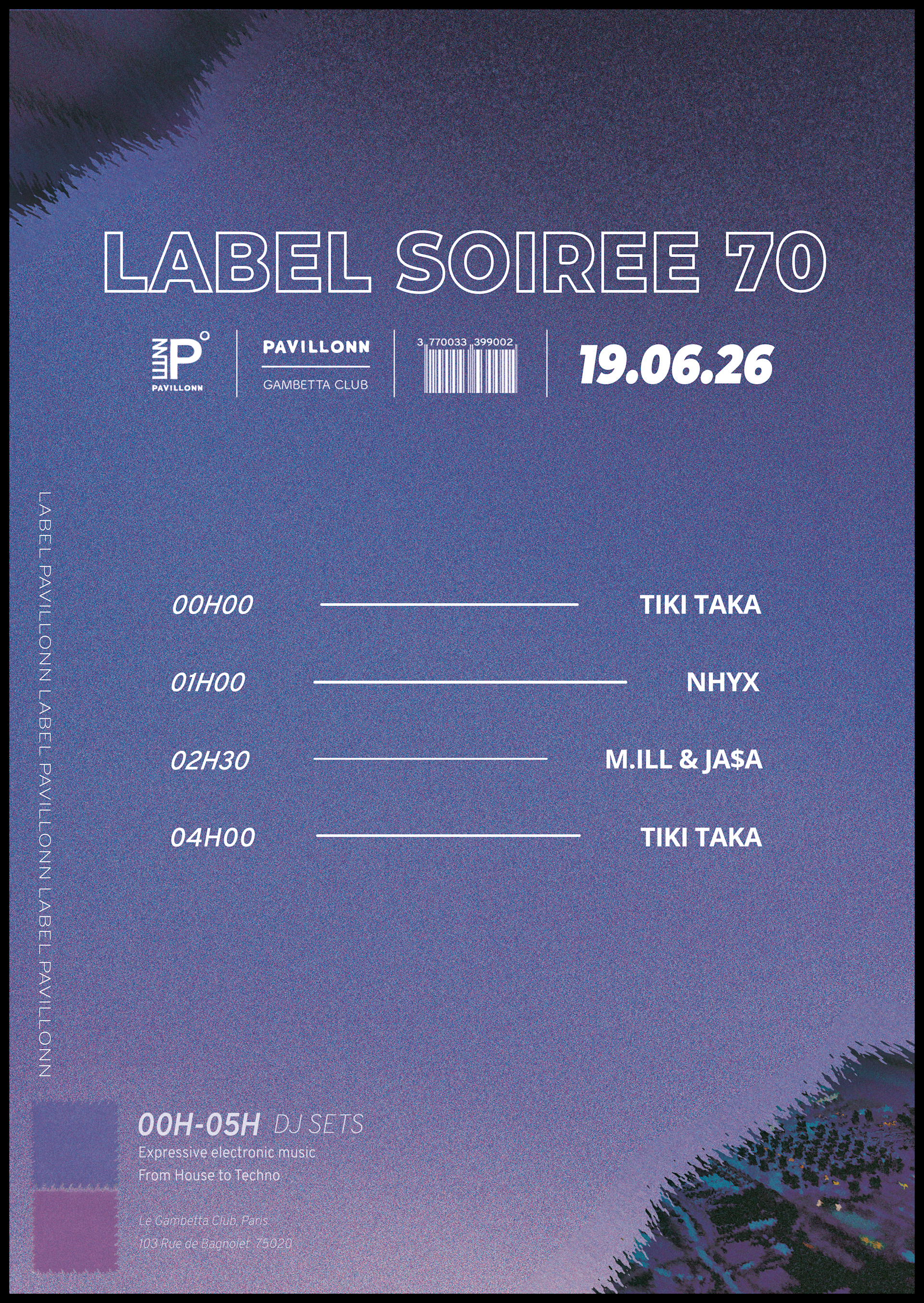 Pavillonn Label Soirée Club