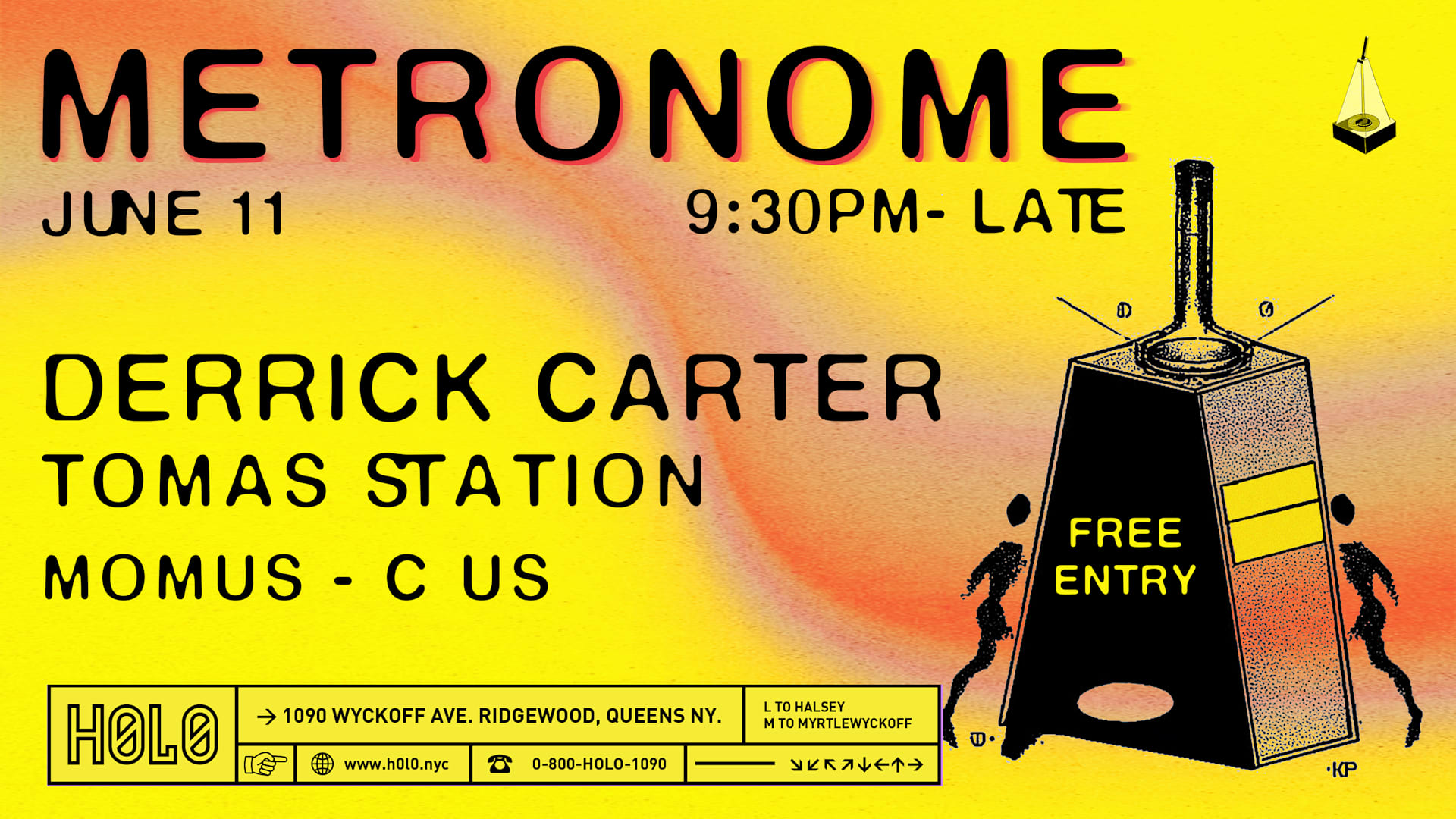 Metronome Presents Derrick Carter @ H0l0