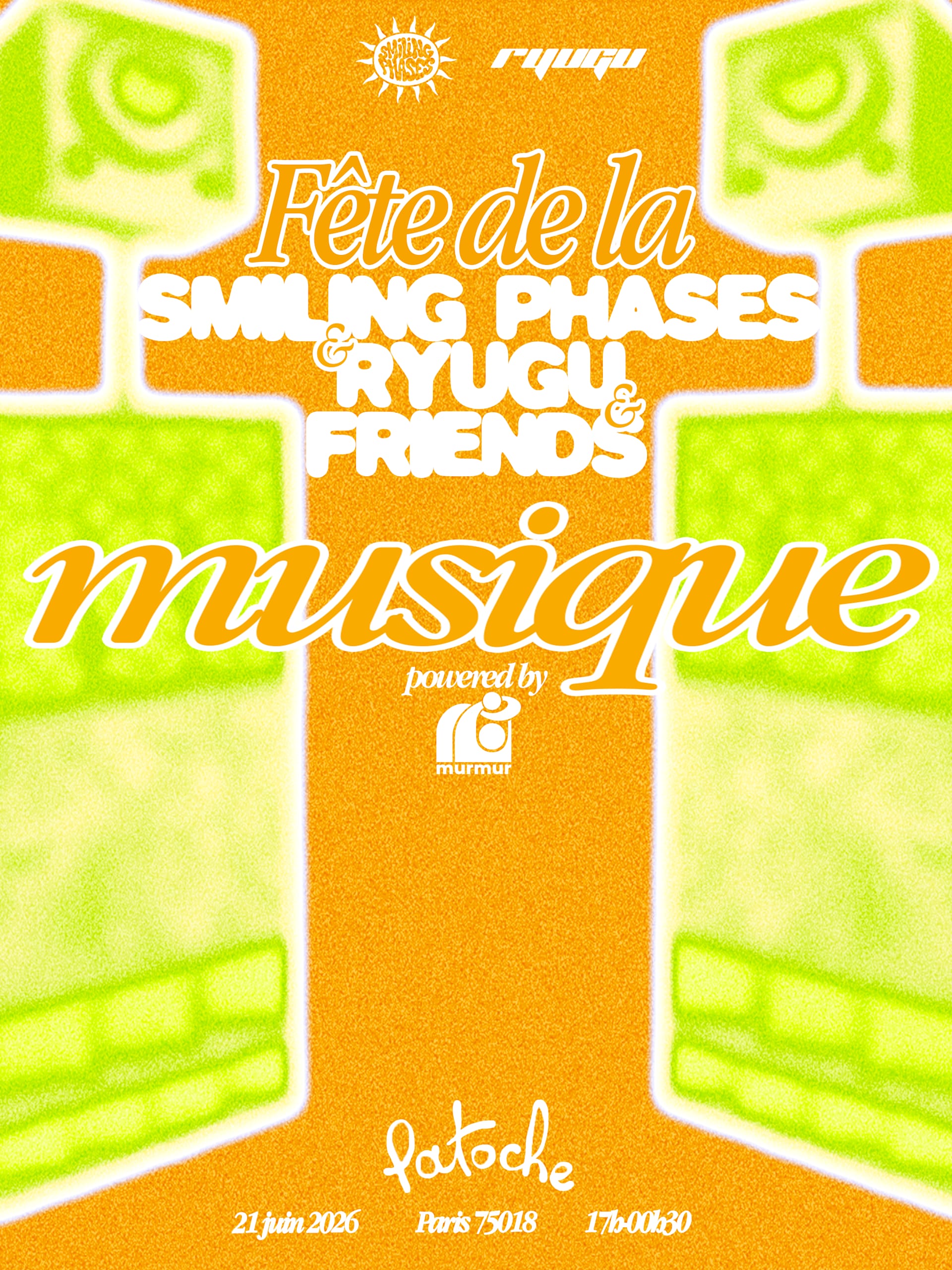 Fête De La Musique 2026 - Smiling Phases X Ryugu & Friends