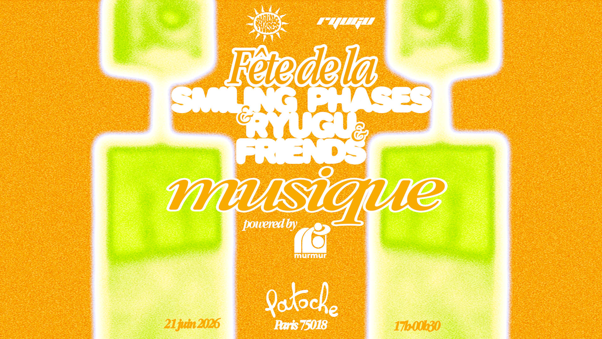 Fête De La Musique 2026 - Smiling Phases X Ryugu & Friends