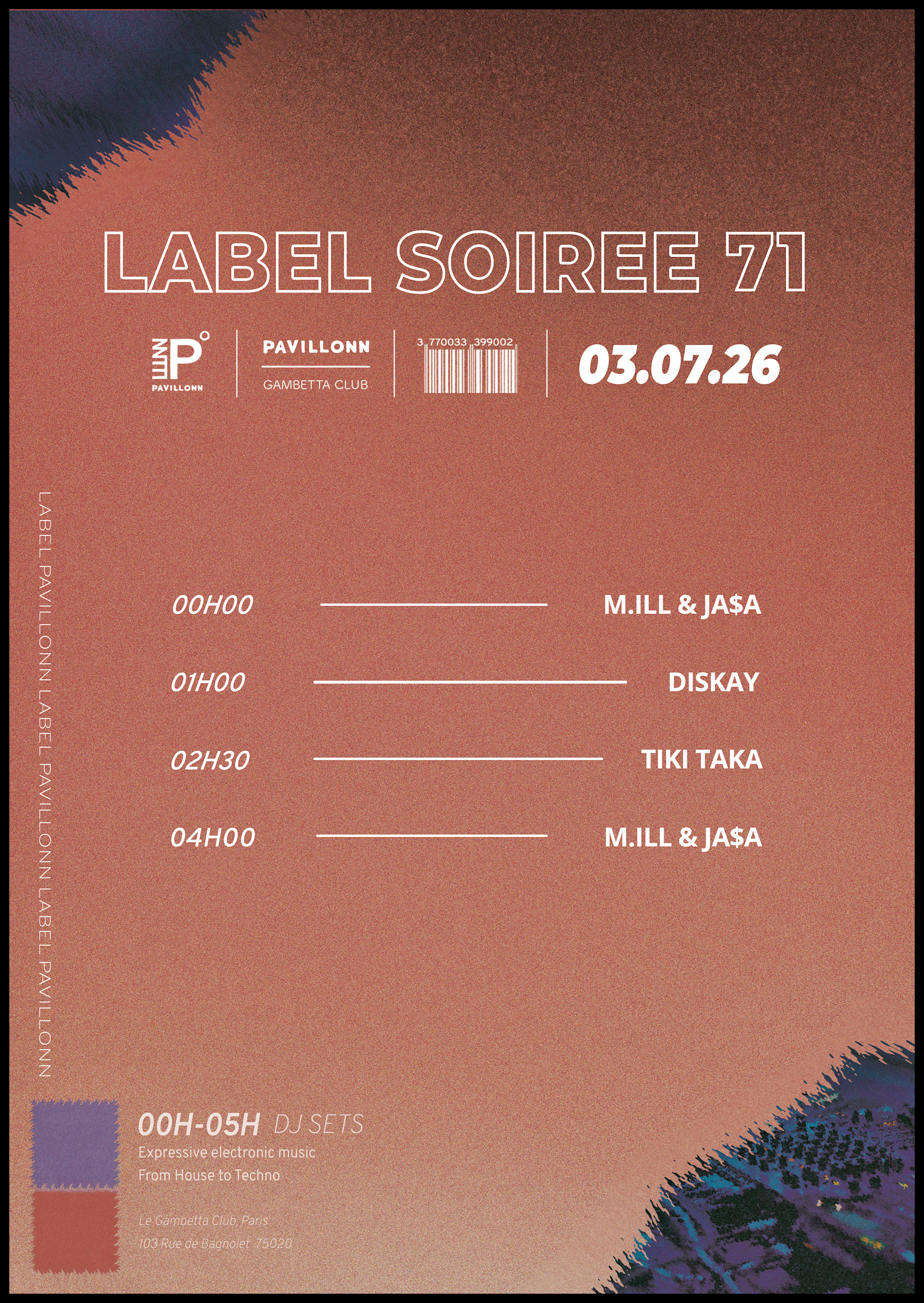 Pavillonn Label Soirée Club