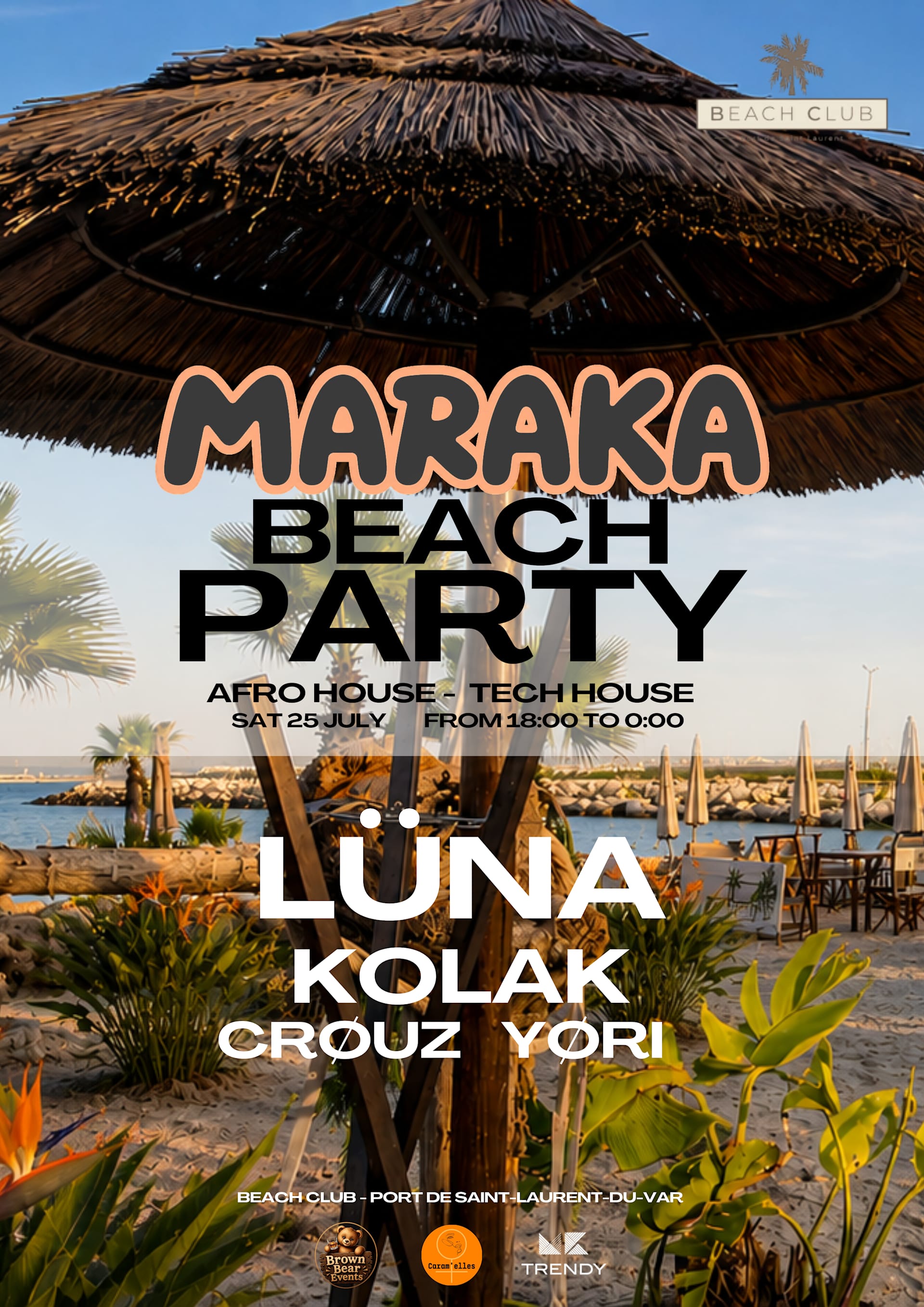 Maraka Beach Party X Beach Club