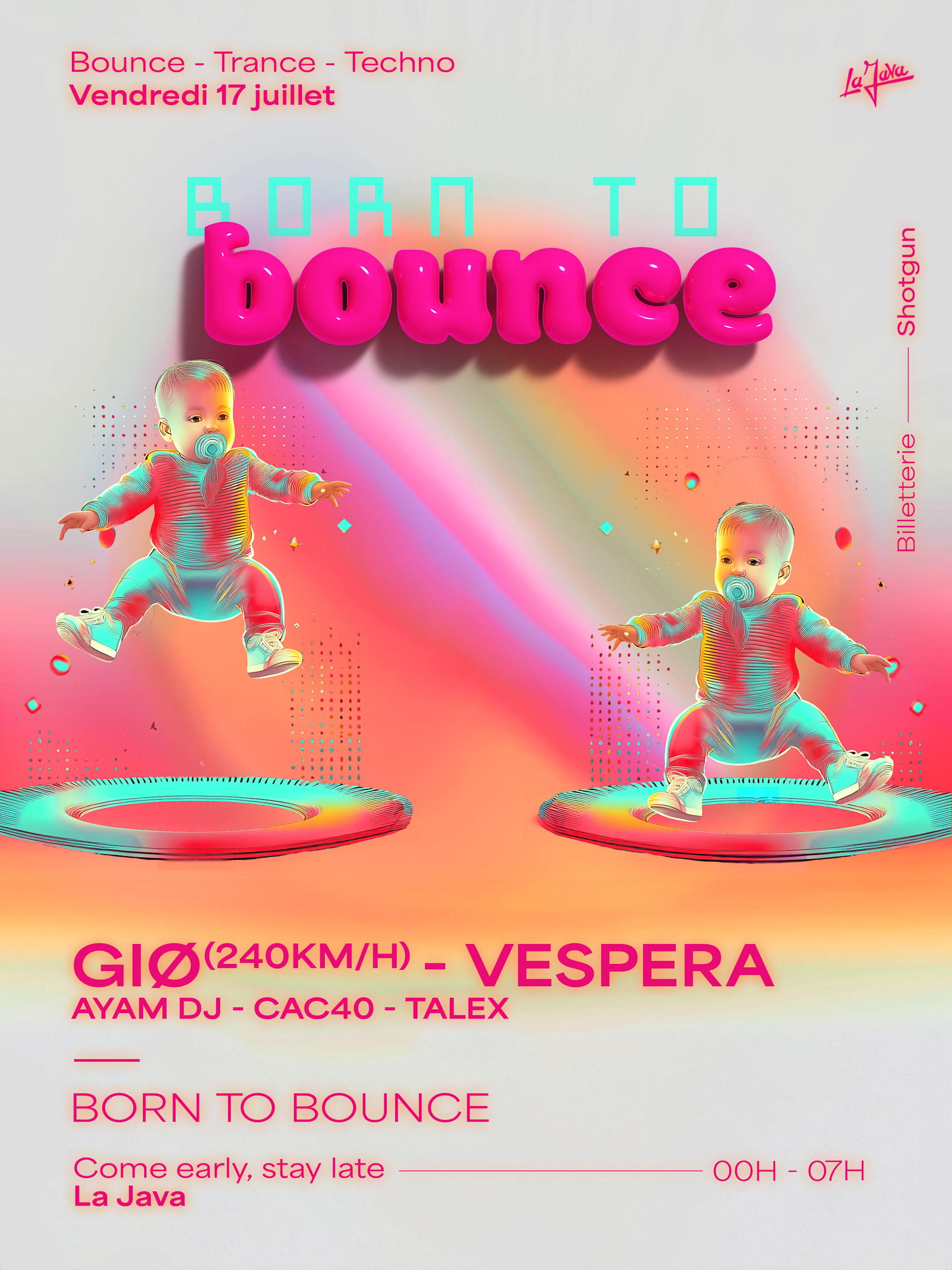 Born 2 Bounce : Giø, Vespera, Cac40 & More
