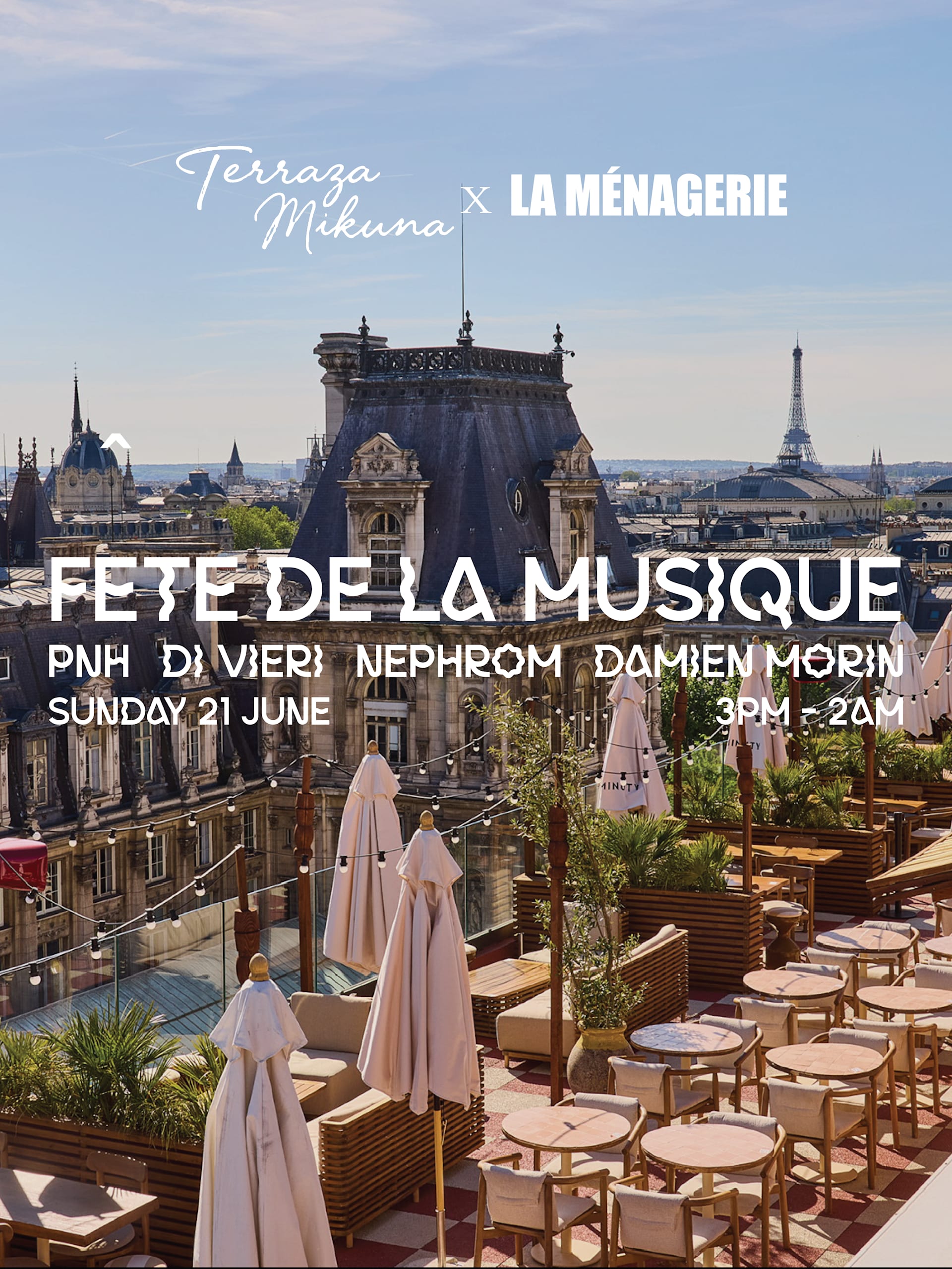 Fête De La Musique W/ Terraza Mikuna X La Ménagerie