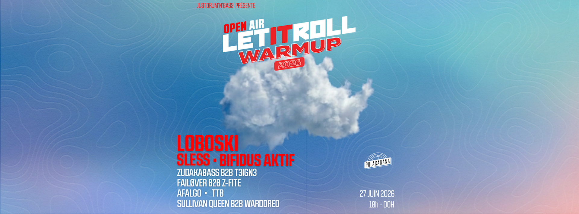 Let It Roll Warmup By Jdnb /W Loboski & Bifidus Aktif
