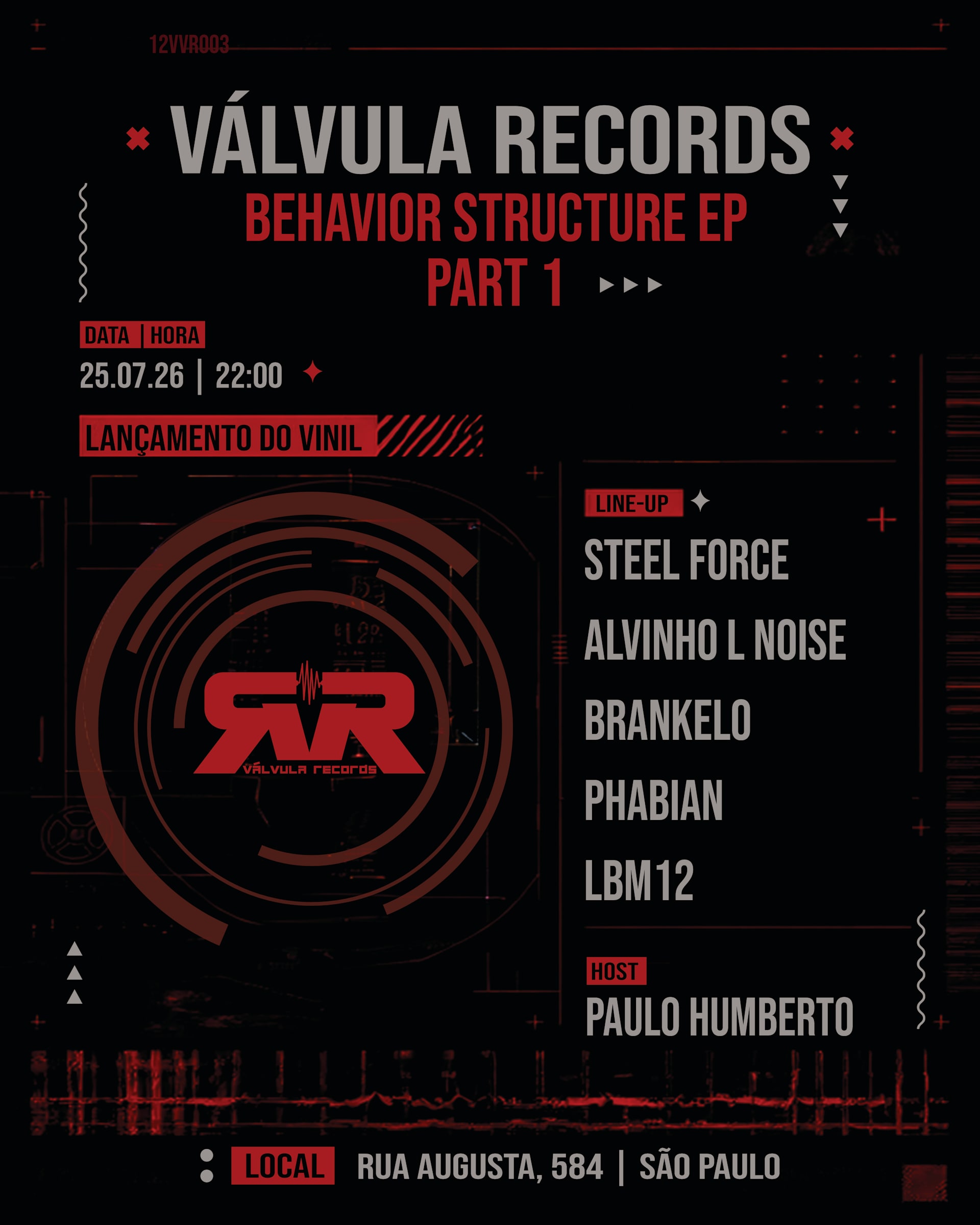 Válvula Records - Behavior Structure Ep Part 1 - Lançamento!
