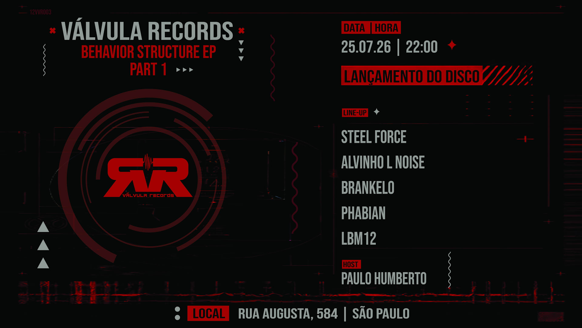 Válvula Records - Behavior Structure Ep Part 1 - Lançamento!