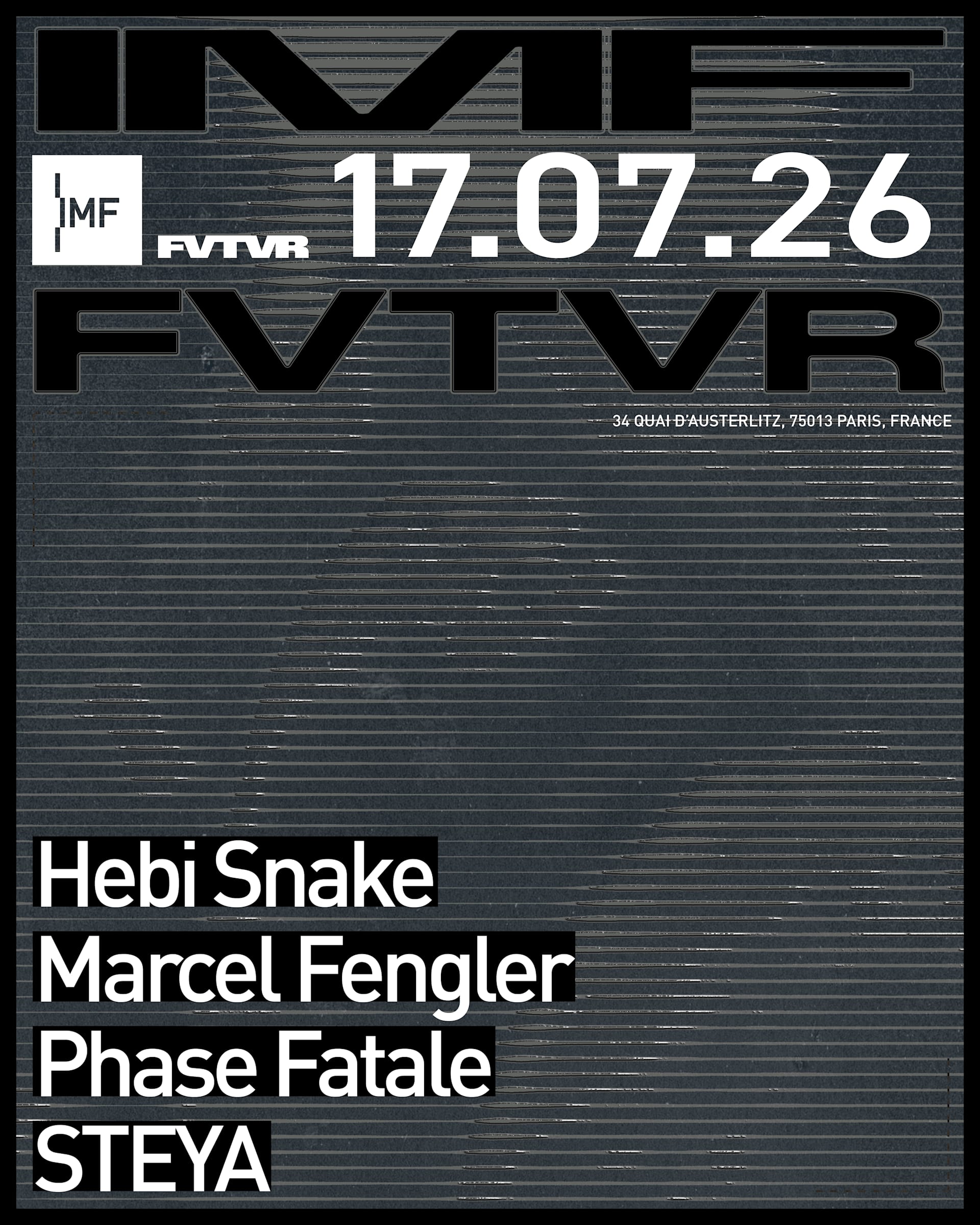 Imf: Marcel Fengler, Phase Fatale, Steya, Hebi Snake