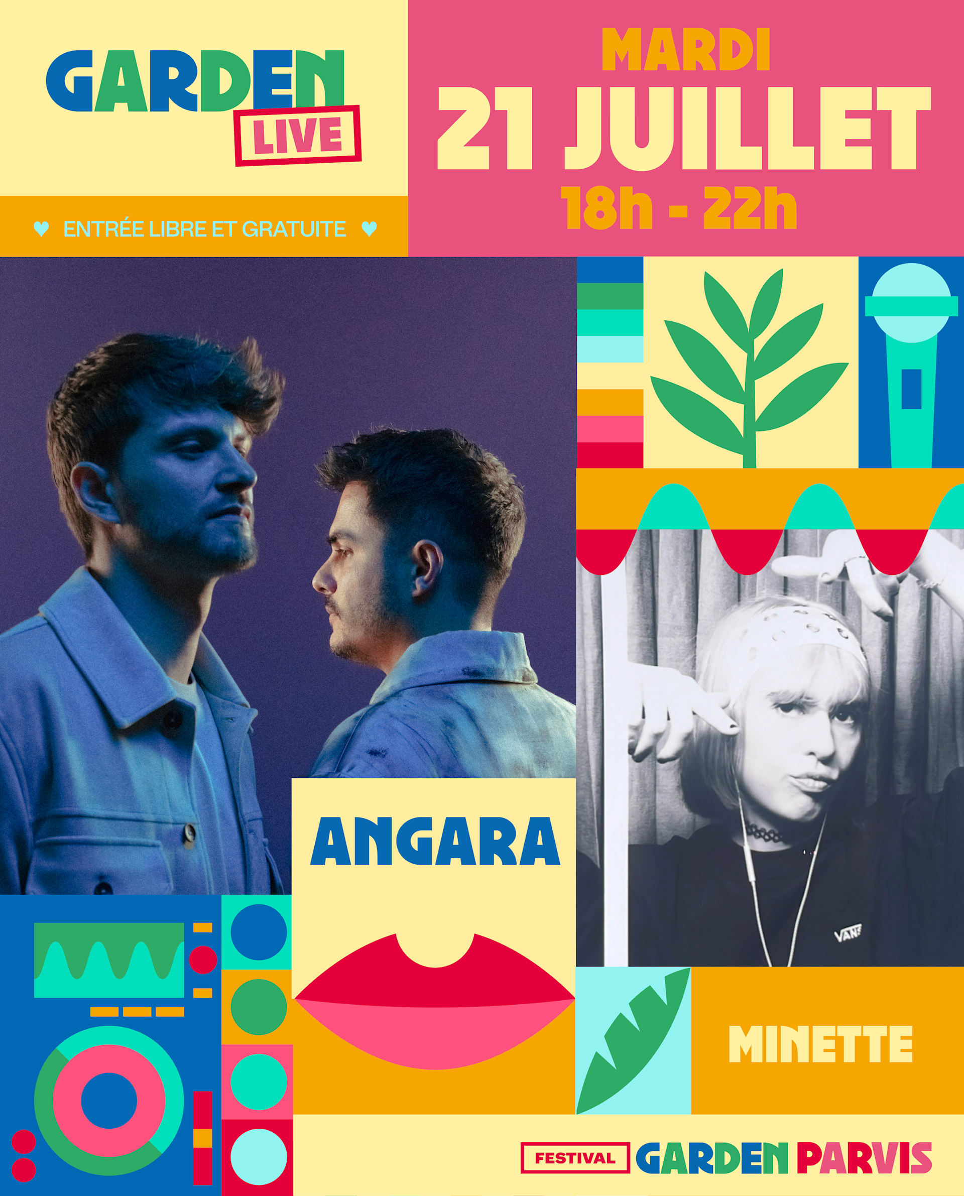 Garden Live W/ Angara & Minette