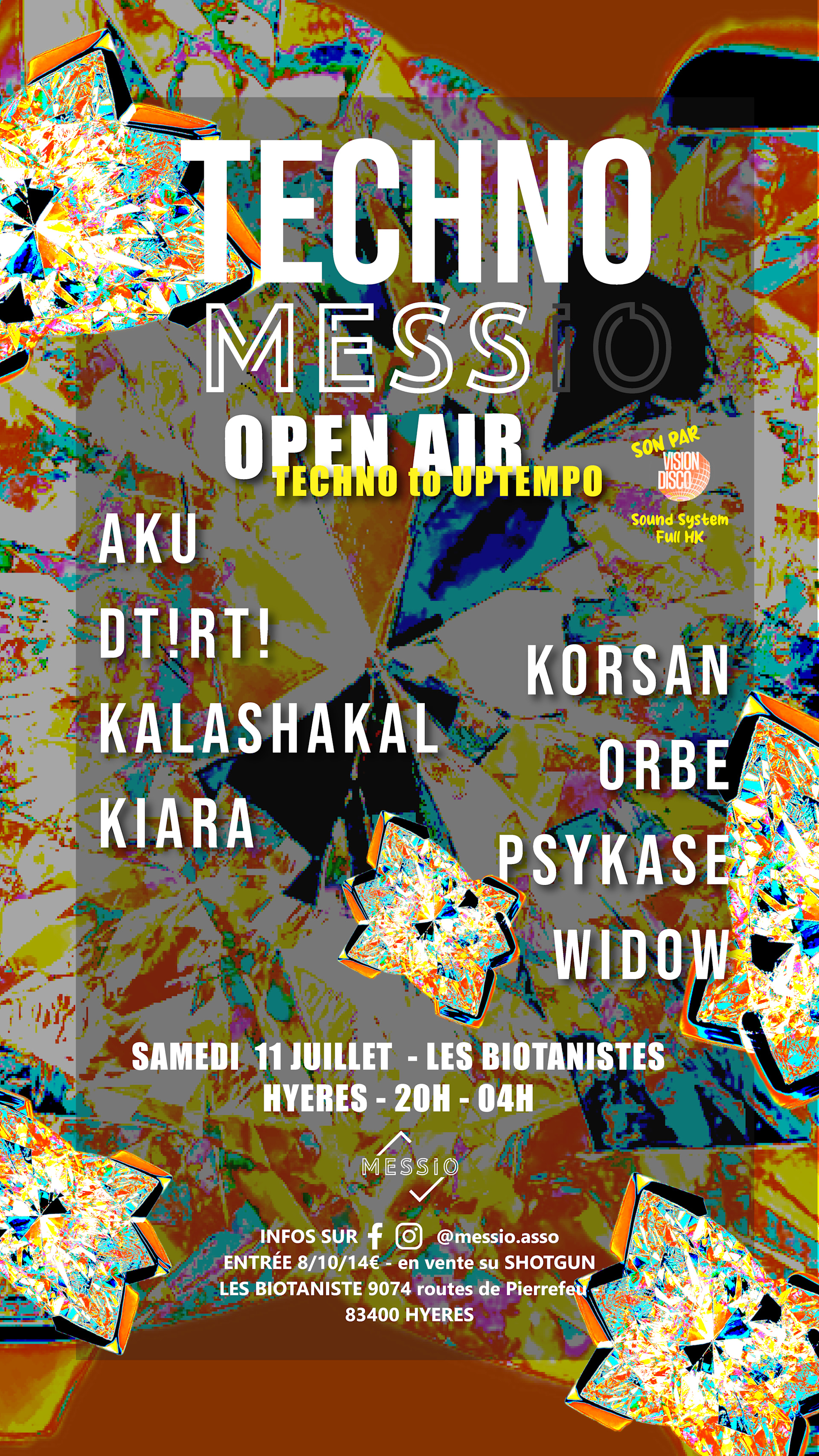 Techno Mess Open Air : Techno To Uptempo