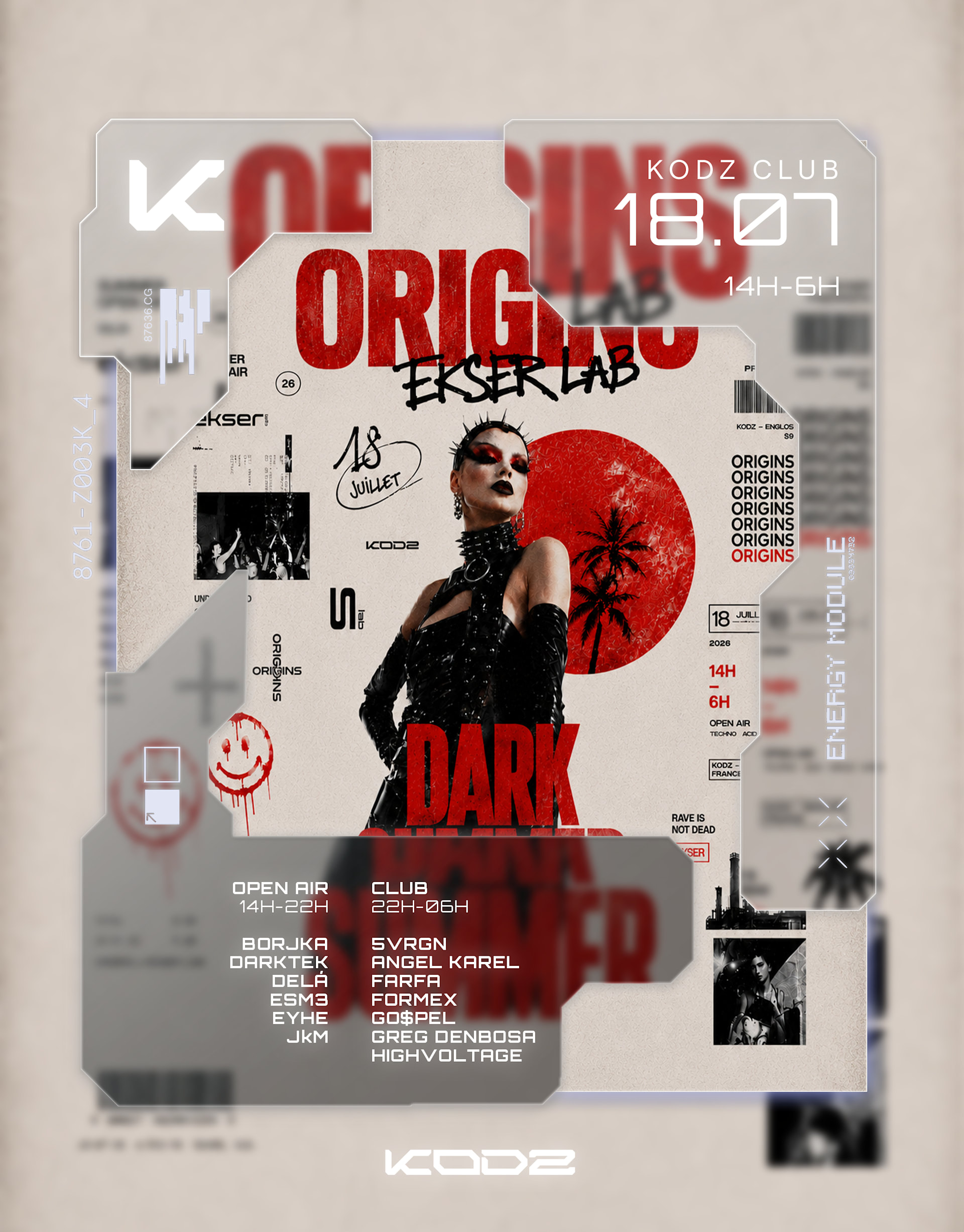 Kodz Open Air X Origins X Ekser Present Burning Dark Summer