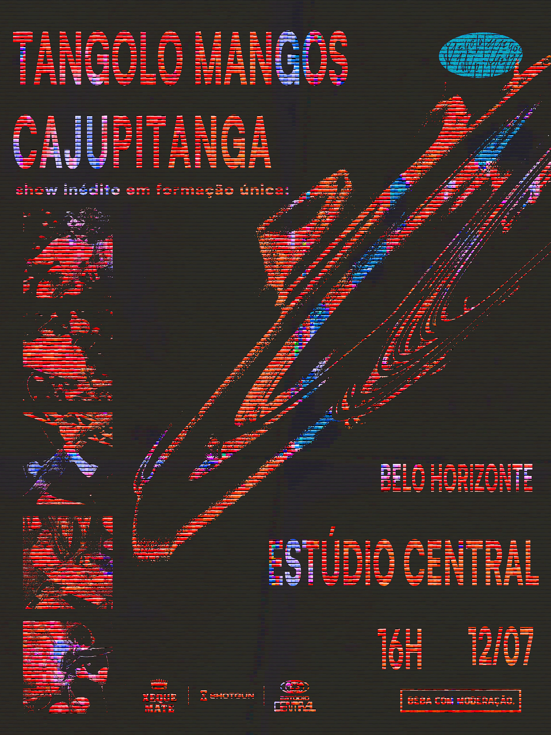 Tangolo Mangos E Cajupitanga No Estúdio Central