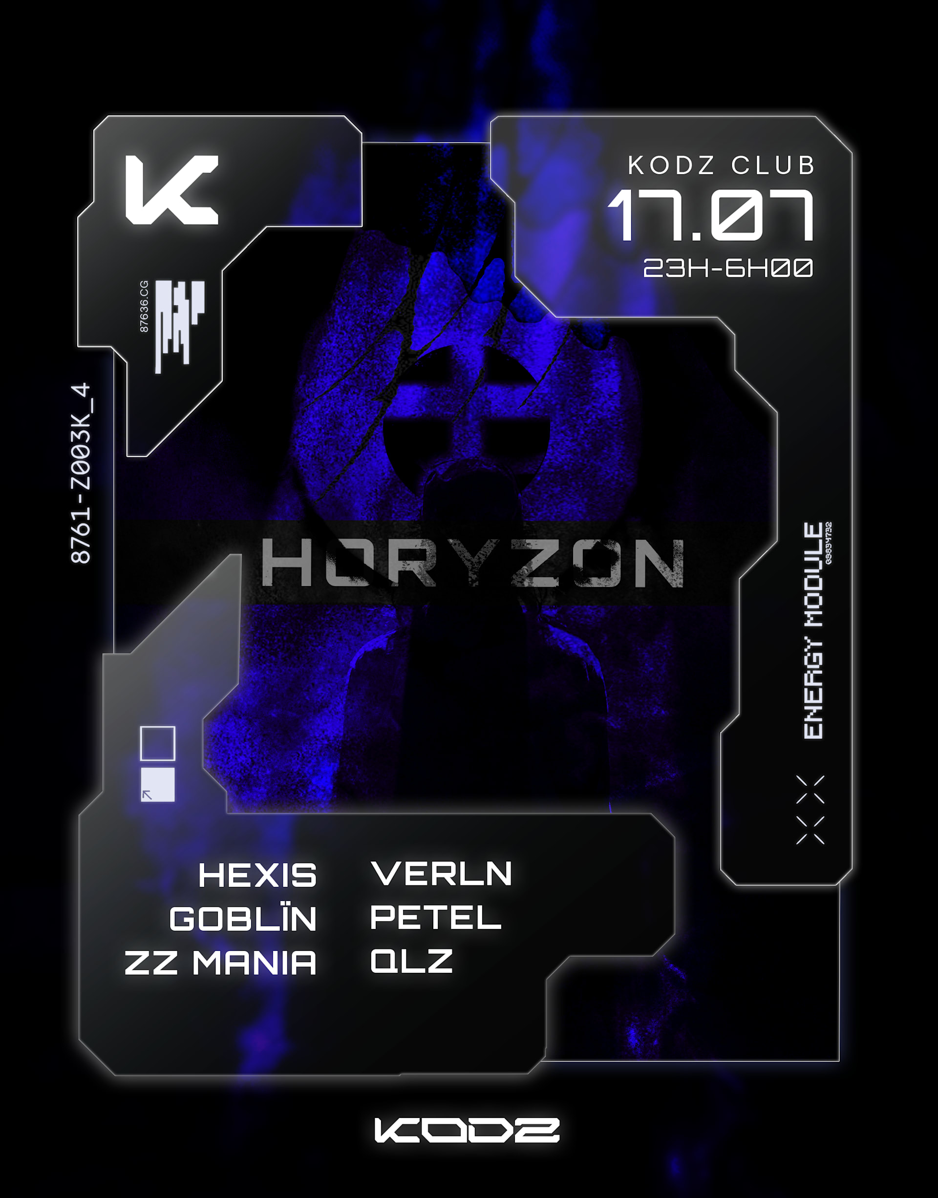 Kodz X Horyzon : Goblïn, Qlz, Zz Mania, Petel, Hexis, Ecli..