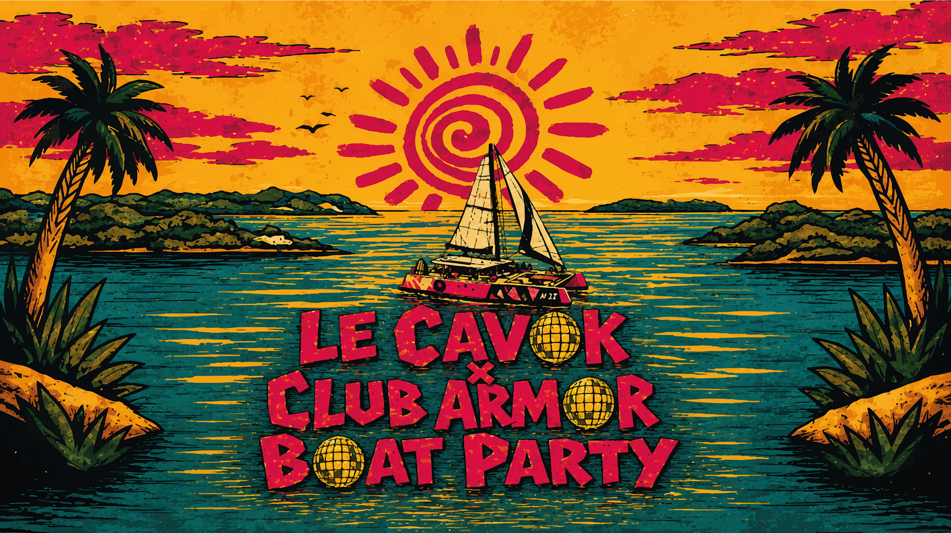 Boat Party : Le Cavok X Club Armor