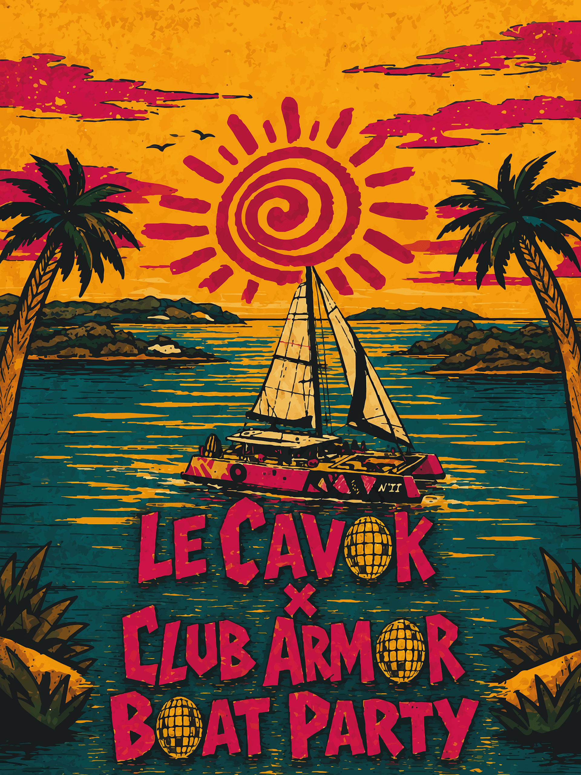 Boat Party : Le Cavok X Club Armor